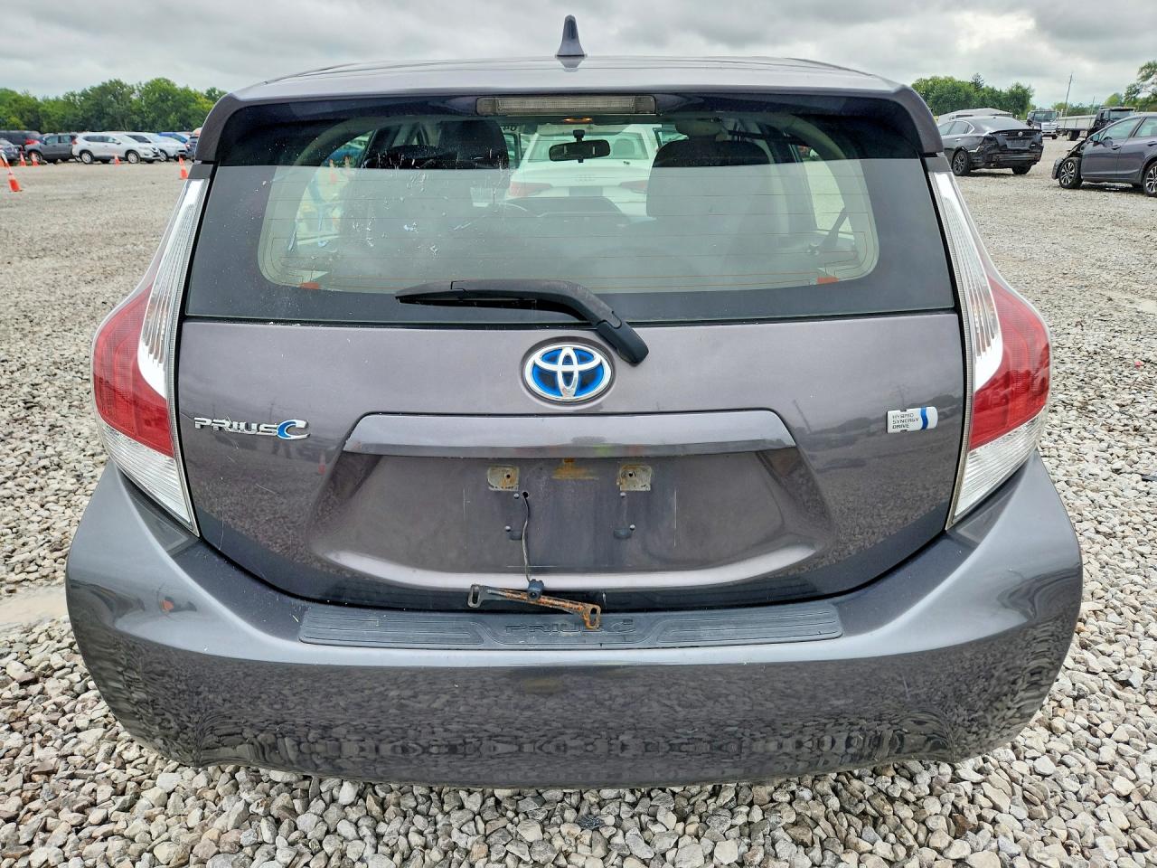 2015 Toyota Prius C Gray vin: JTDKDTB31F1576933