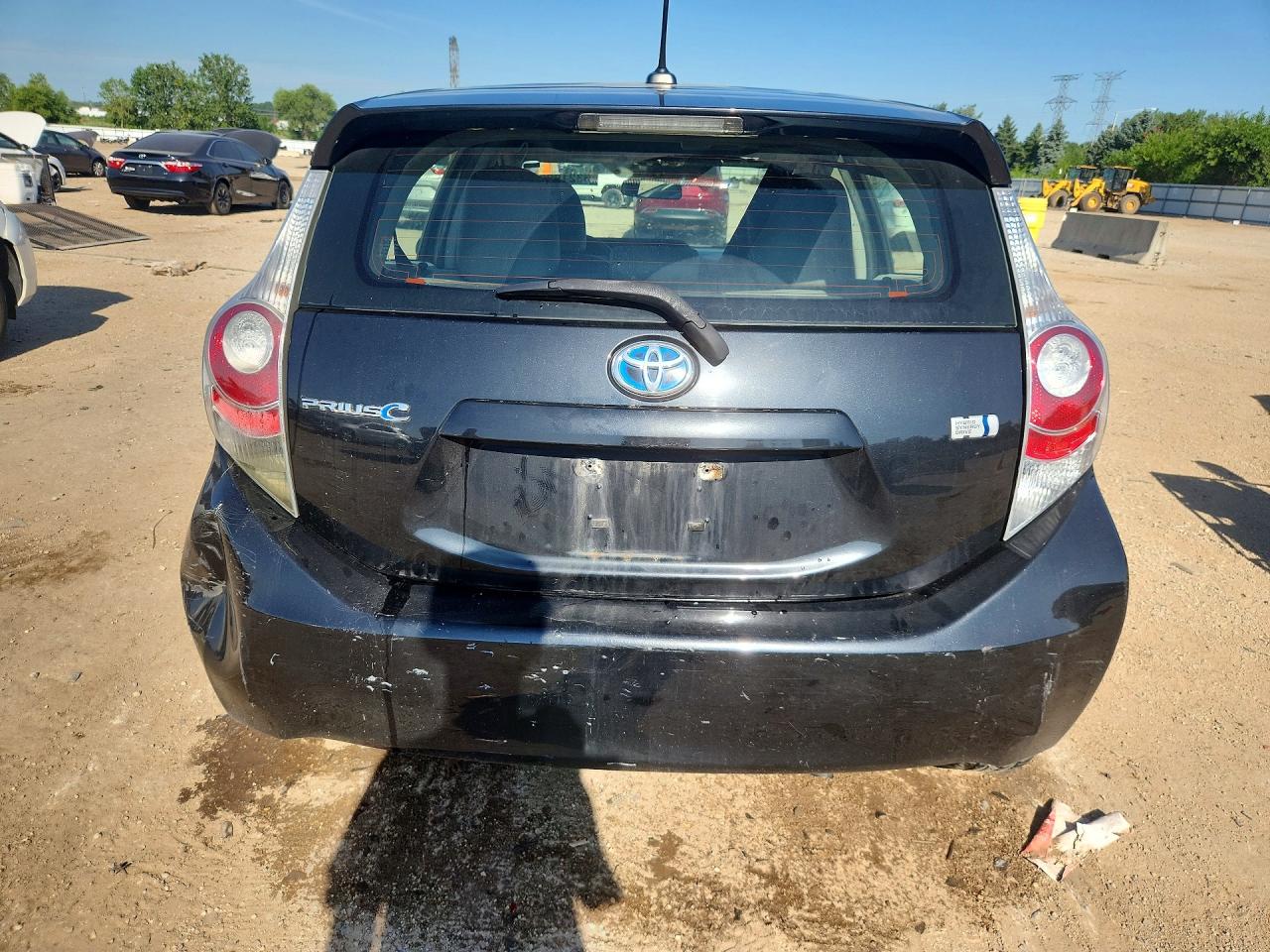 2012 Toyota Prius C Four Black vin: JTDKDTB32C1024952