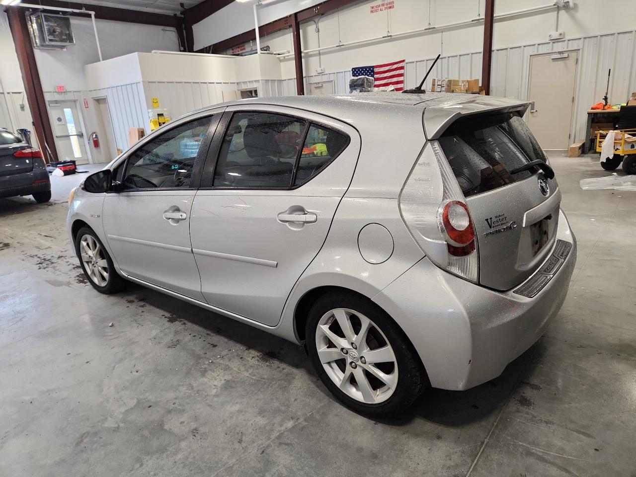 2012 Toyota Prius C Four Silver vin: JTDKDTB32C1500875