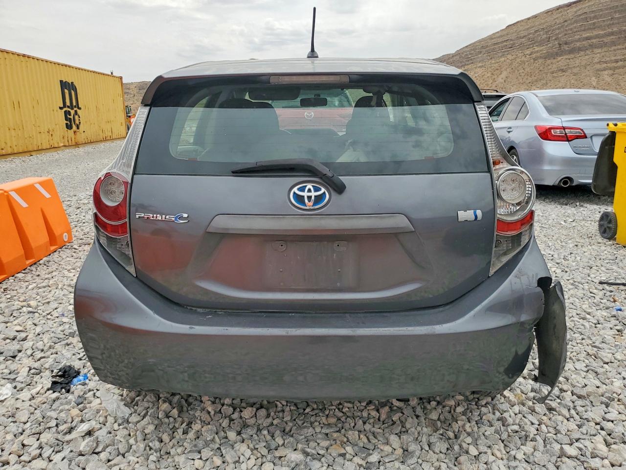 2013 Toyota Prius C Two Gray vin: JTDKDTB32D1538513