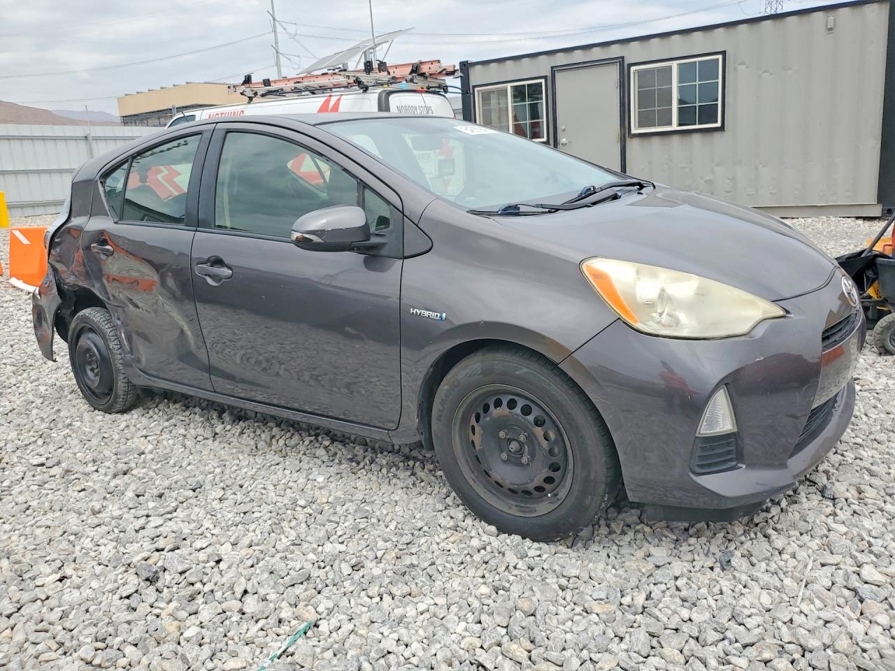 2013 Toyota Prius C Two Gray vin: JTDKDTB32D1538513