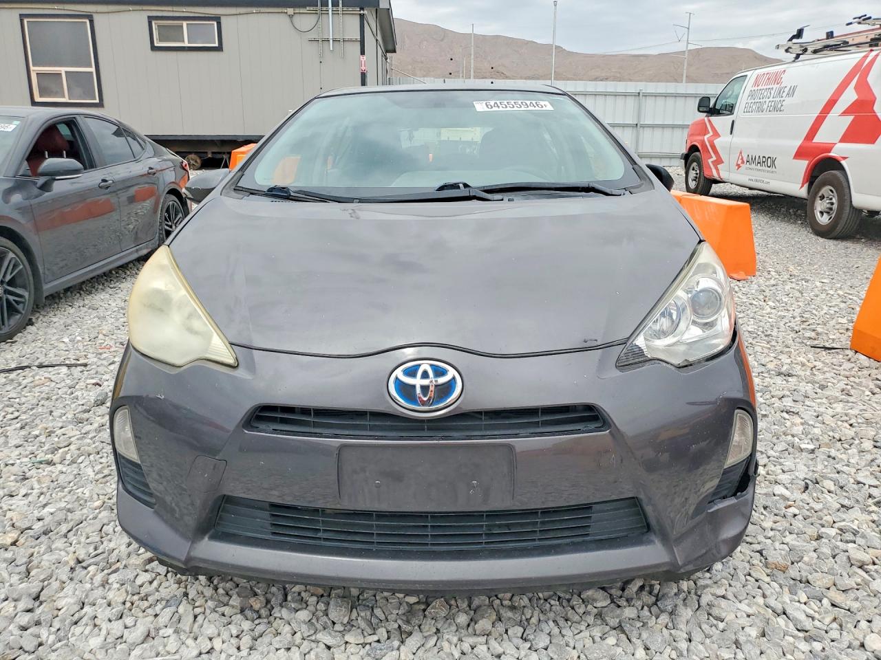 2013 Toyota Prius C Two Gray vin: JTDKDTB32D1538513