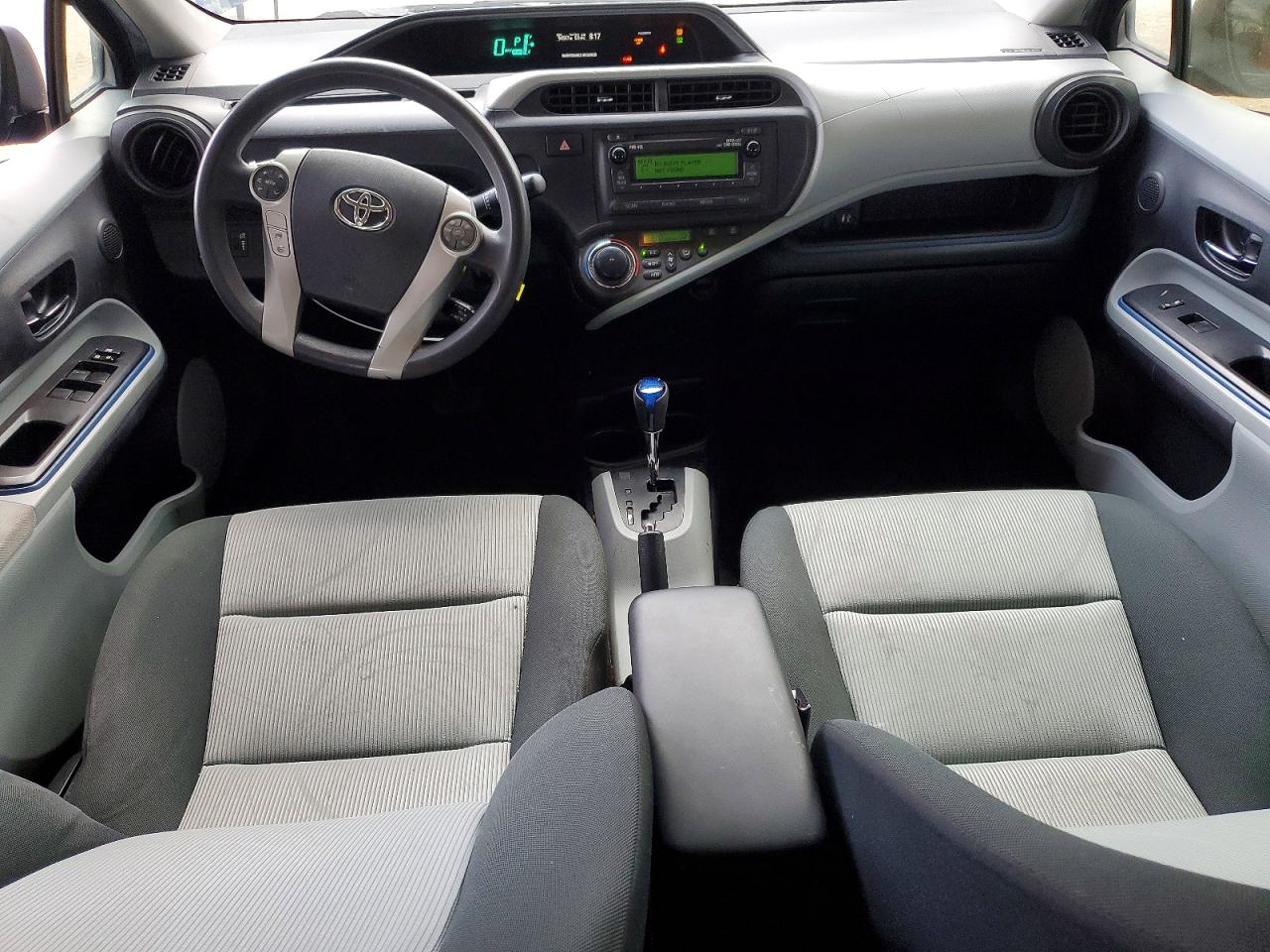 2012 Toyota Prius C Two Blue vin: JTDKDTB33C1501744