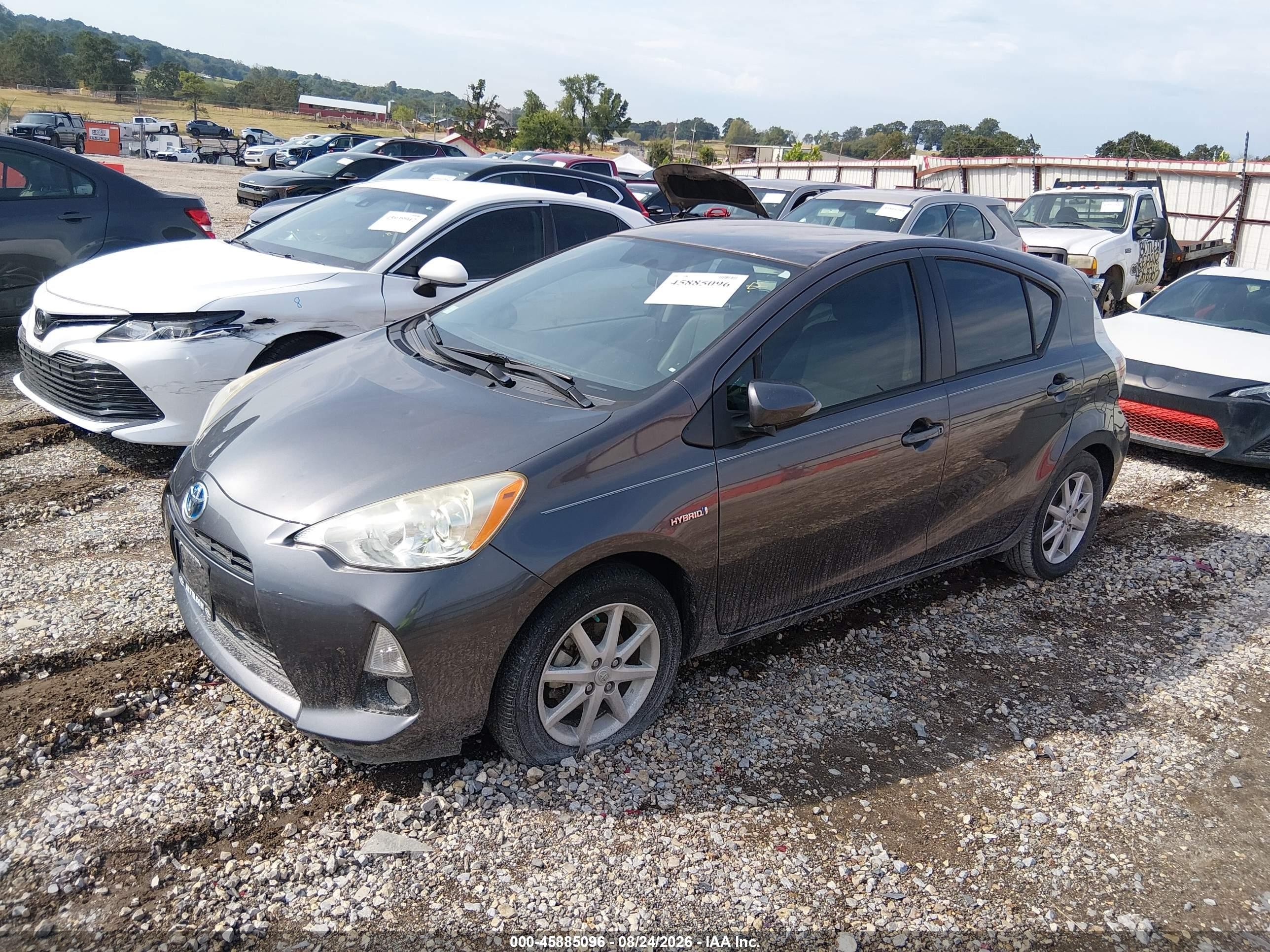 2013 Toyota Prius C Four Gray vin: JTDKDTB33D1534406