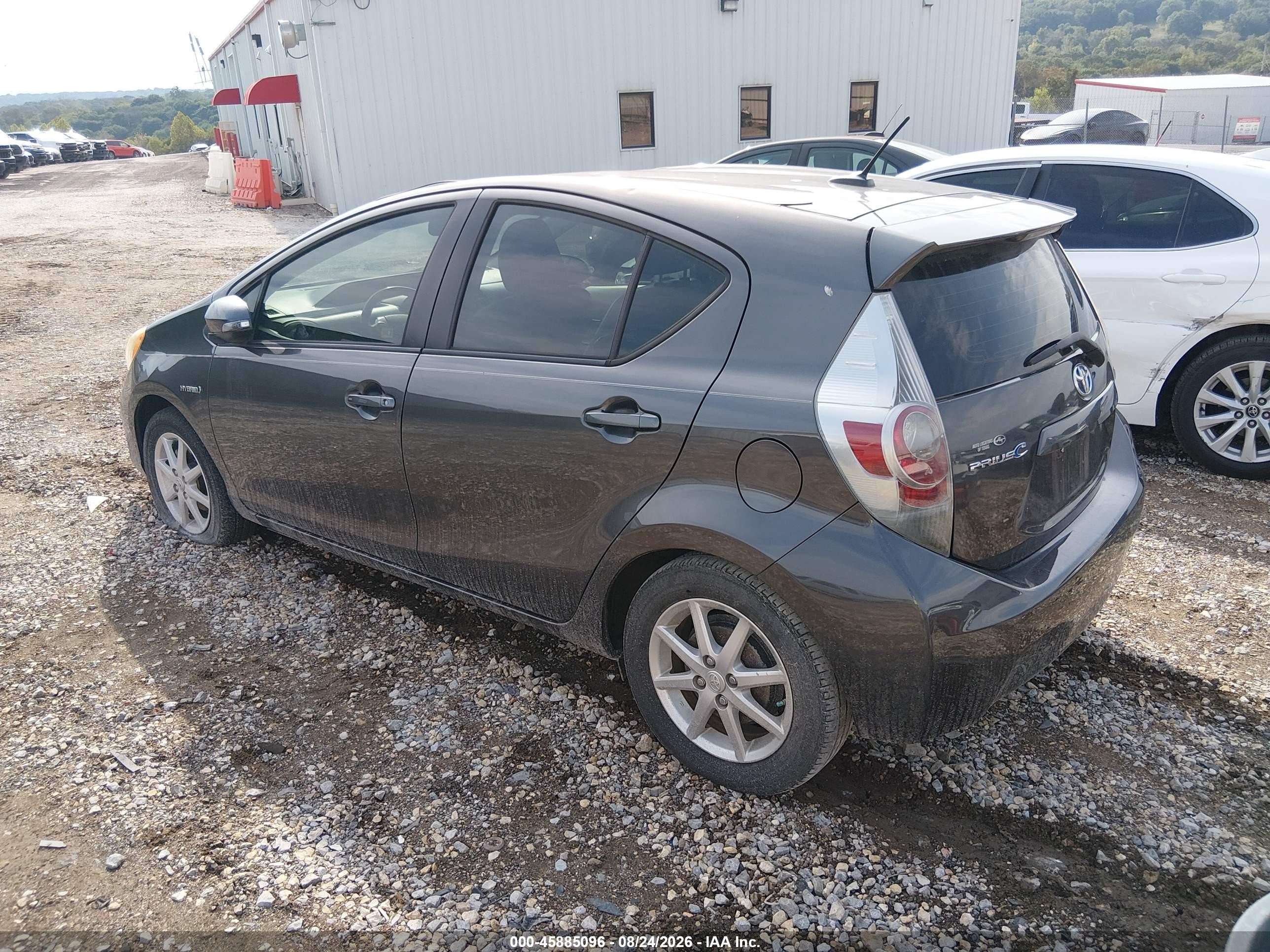 2013 Toyota Prius C Four Gray vin: JTDKDTB33D1534406