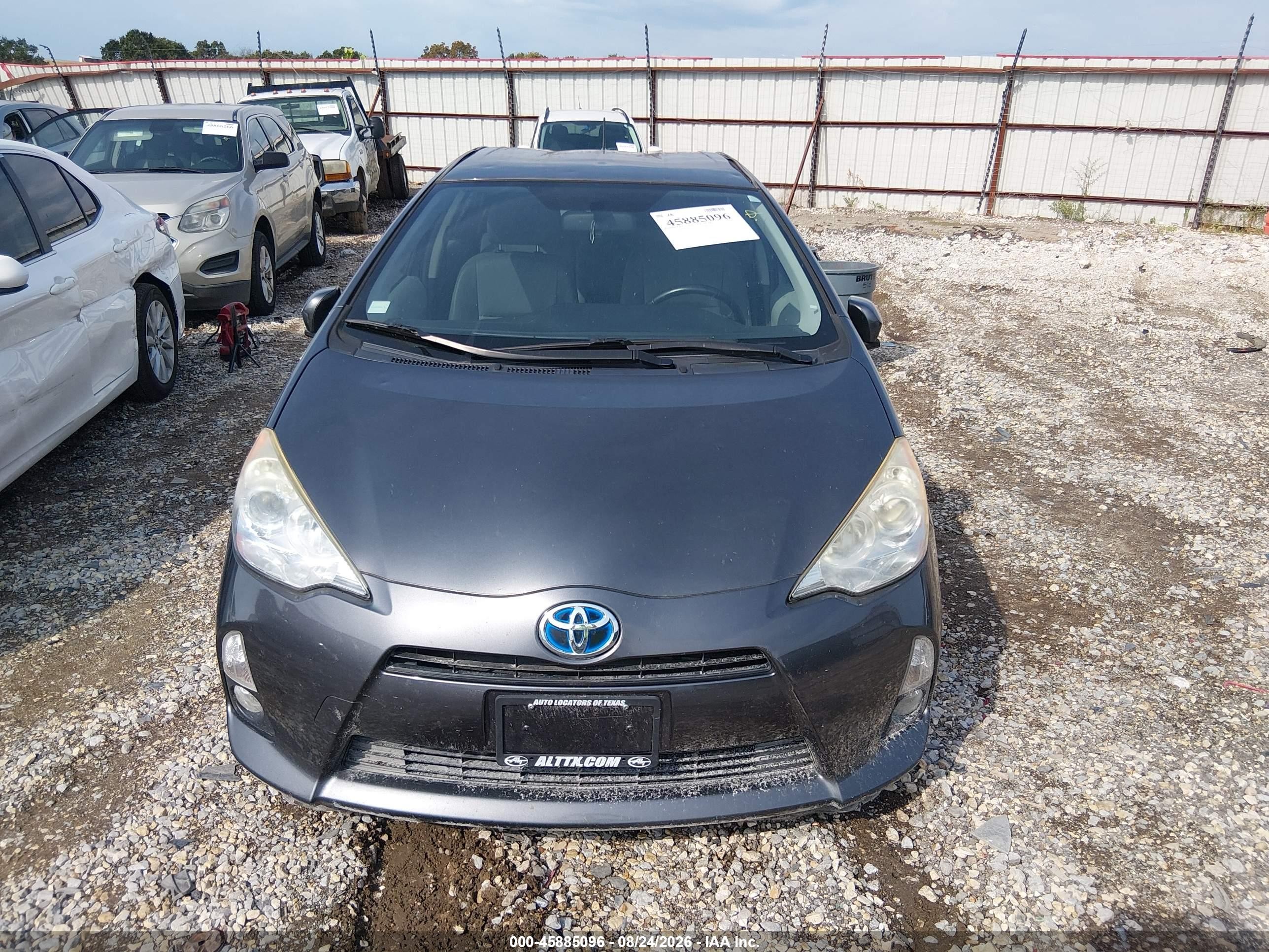 2013 Toyota Prius C Four Gray vin: JTDKDTB33D1534406