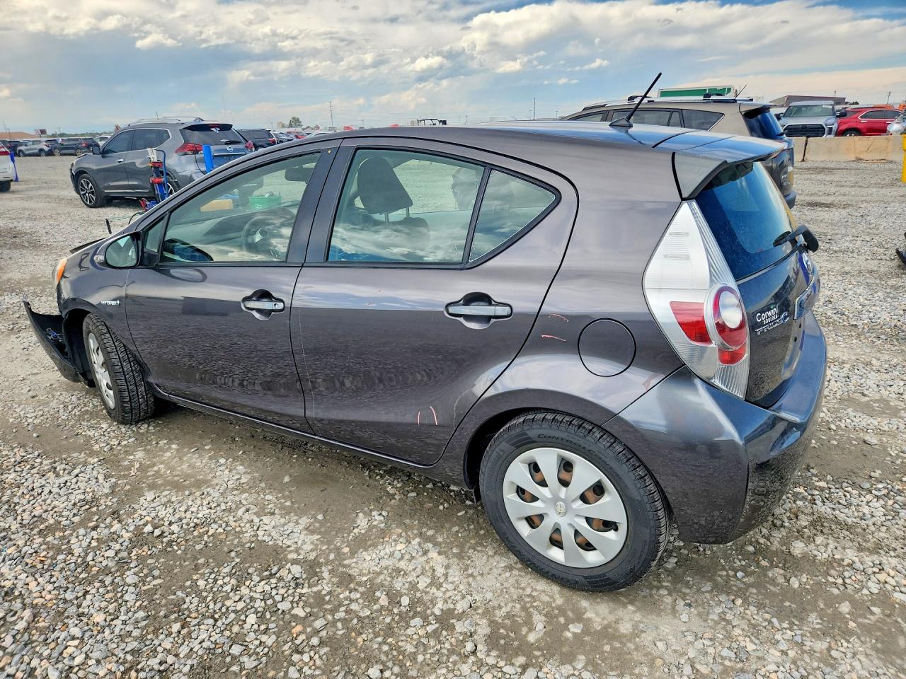 2014 Toyota Prius C Two Gray vin: JTDKDTB33E1060880