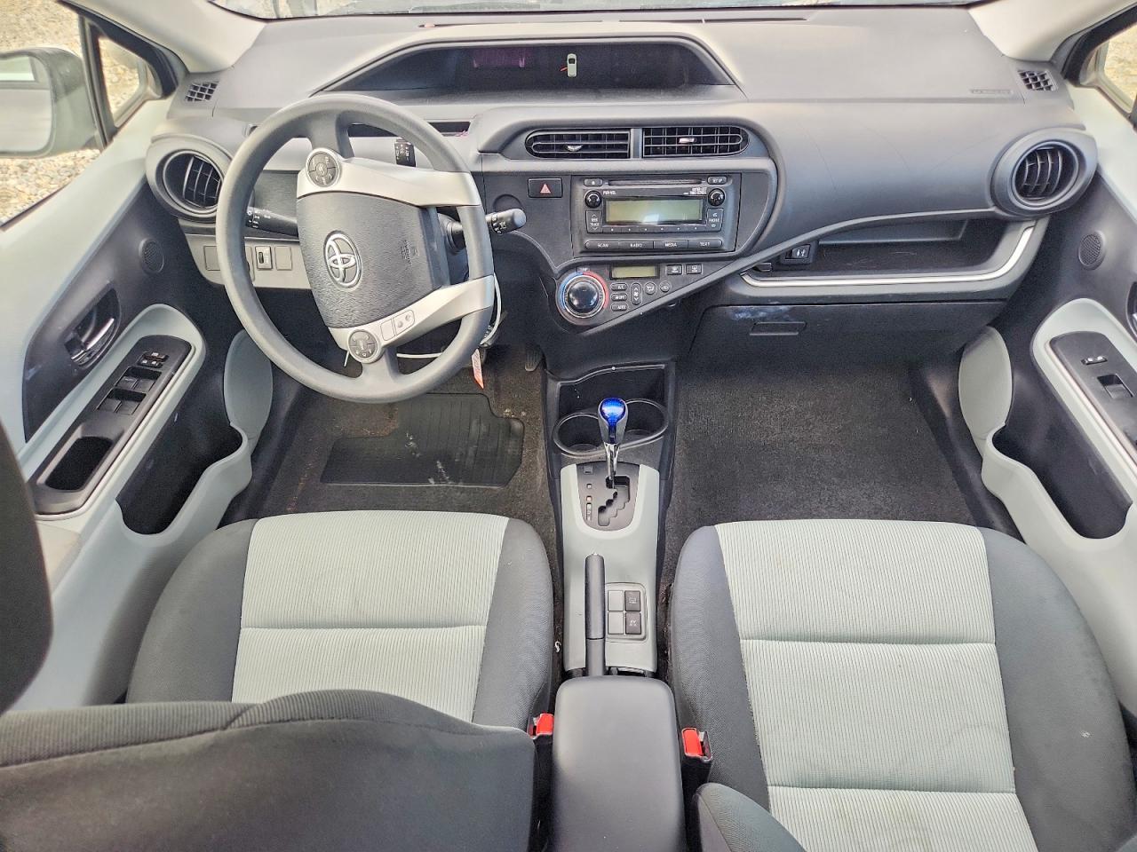 2014 Toyota Prius C Two Gray vin: JTDKDTB33E1060880