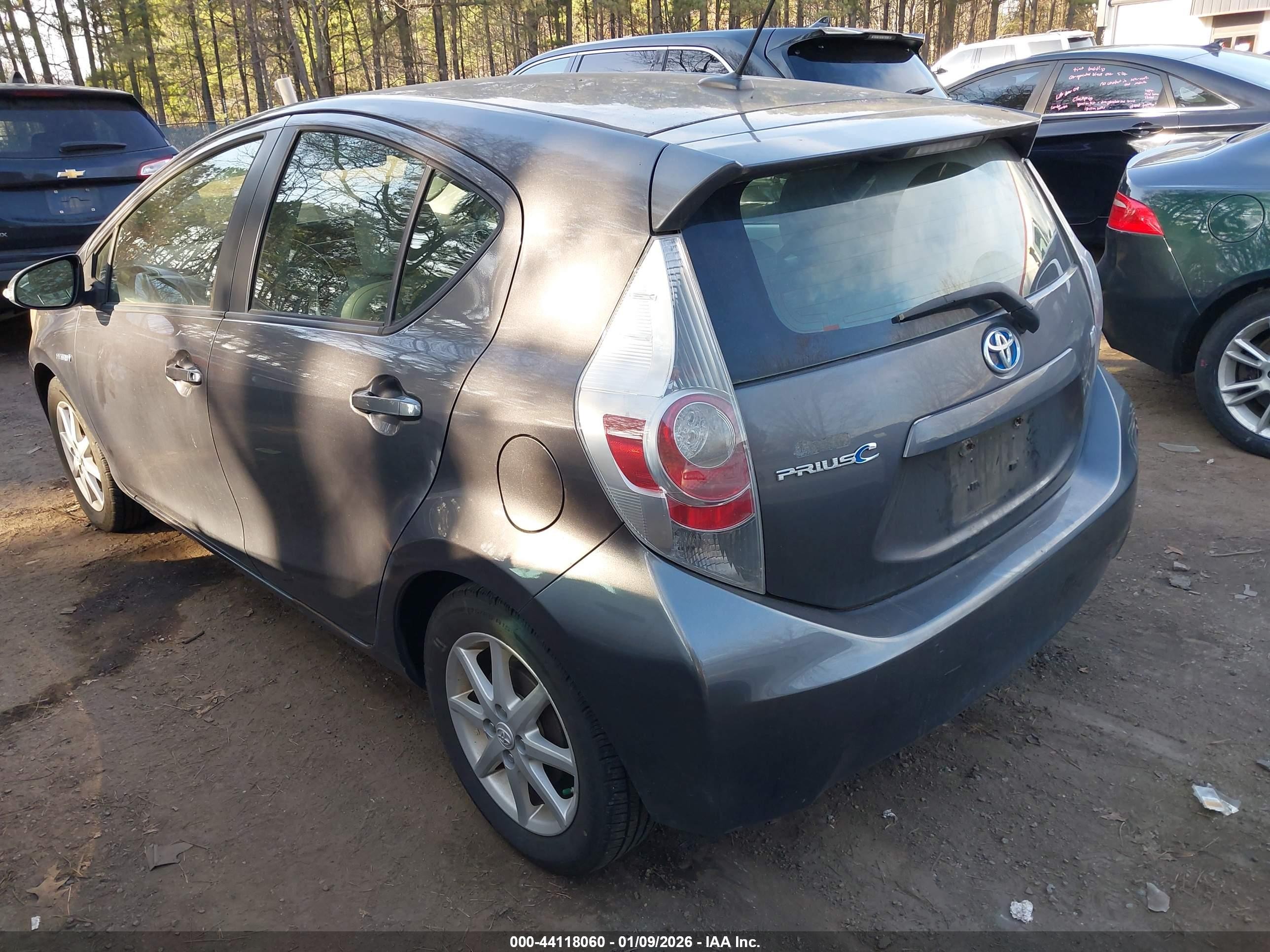 2014 Toyota Prius C Four Gray vin: JTDKDTB33E1069000