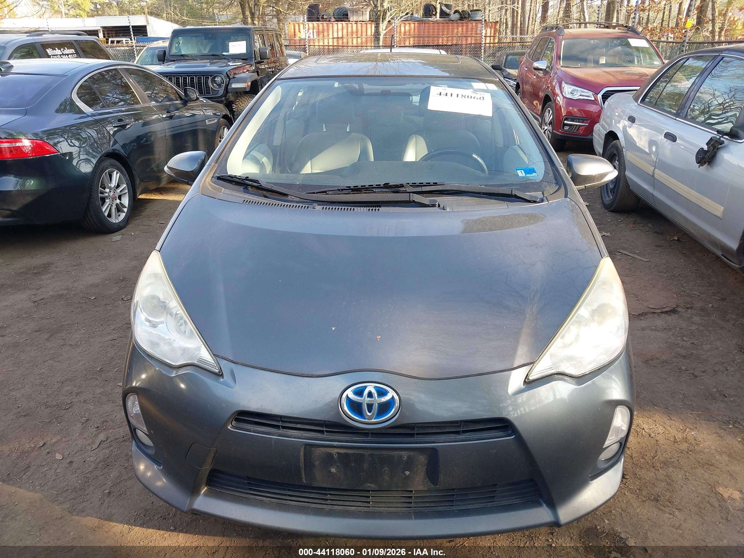 2014 Toyota Prius C Four Gray vin: JTDKDTB33E1069000