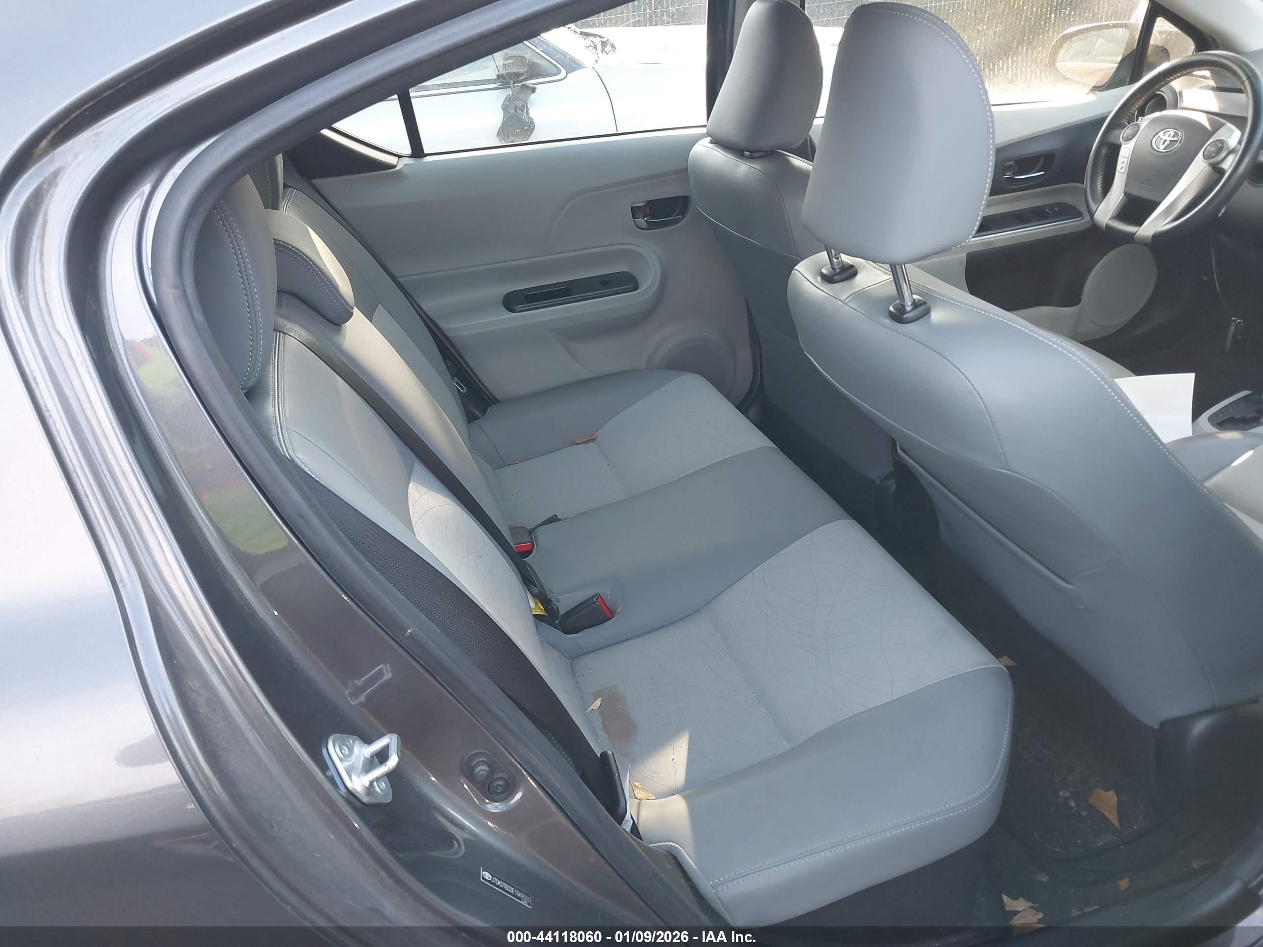 2014 Toyota Prius C Four Gray vin: JTDKDTB33E1069000