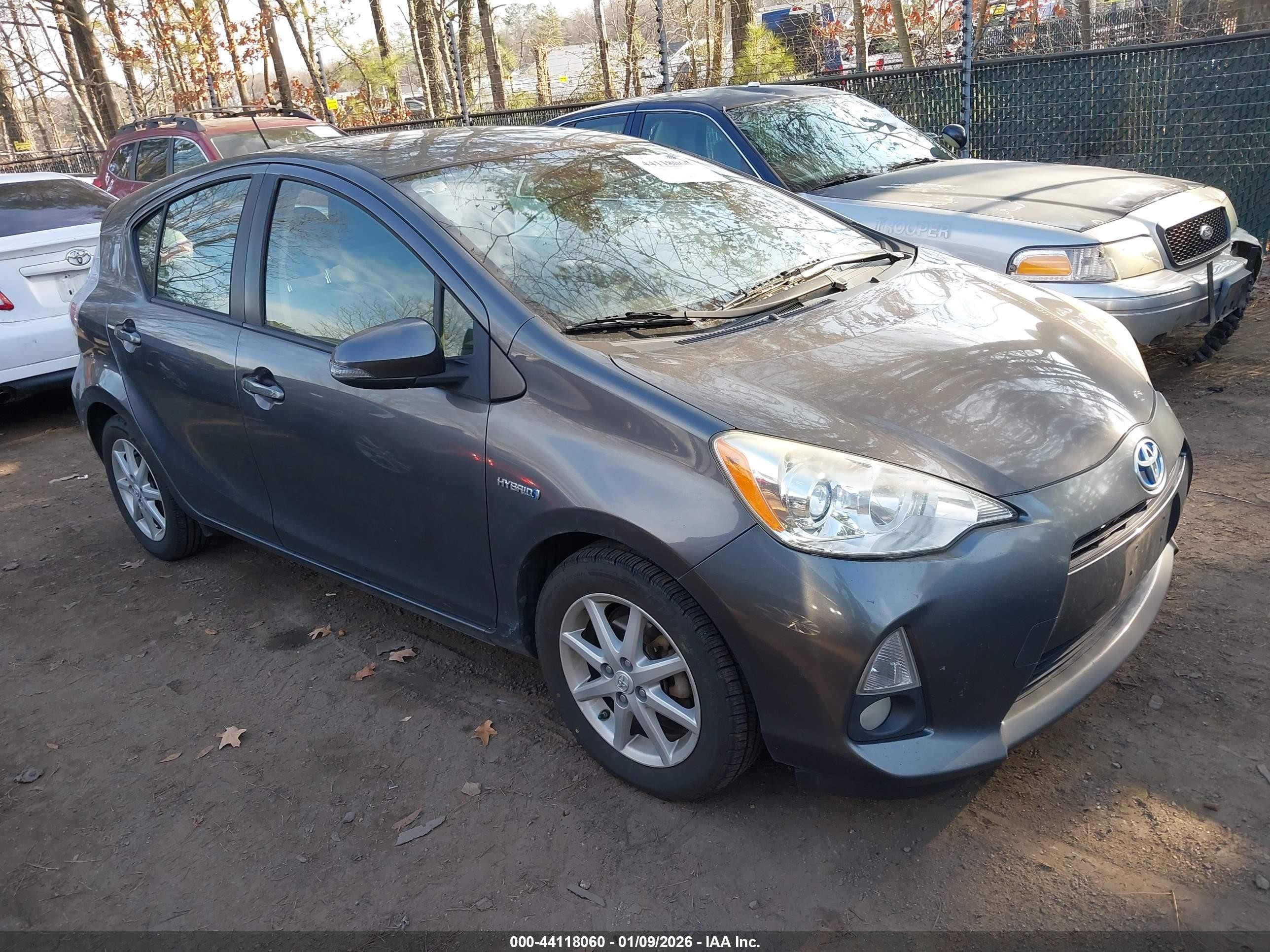 2014 Toyota Prius C Four Gray vin: JTDKDTB33E1069000