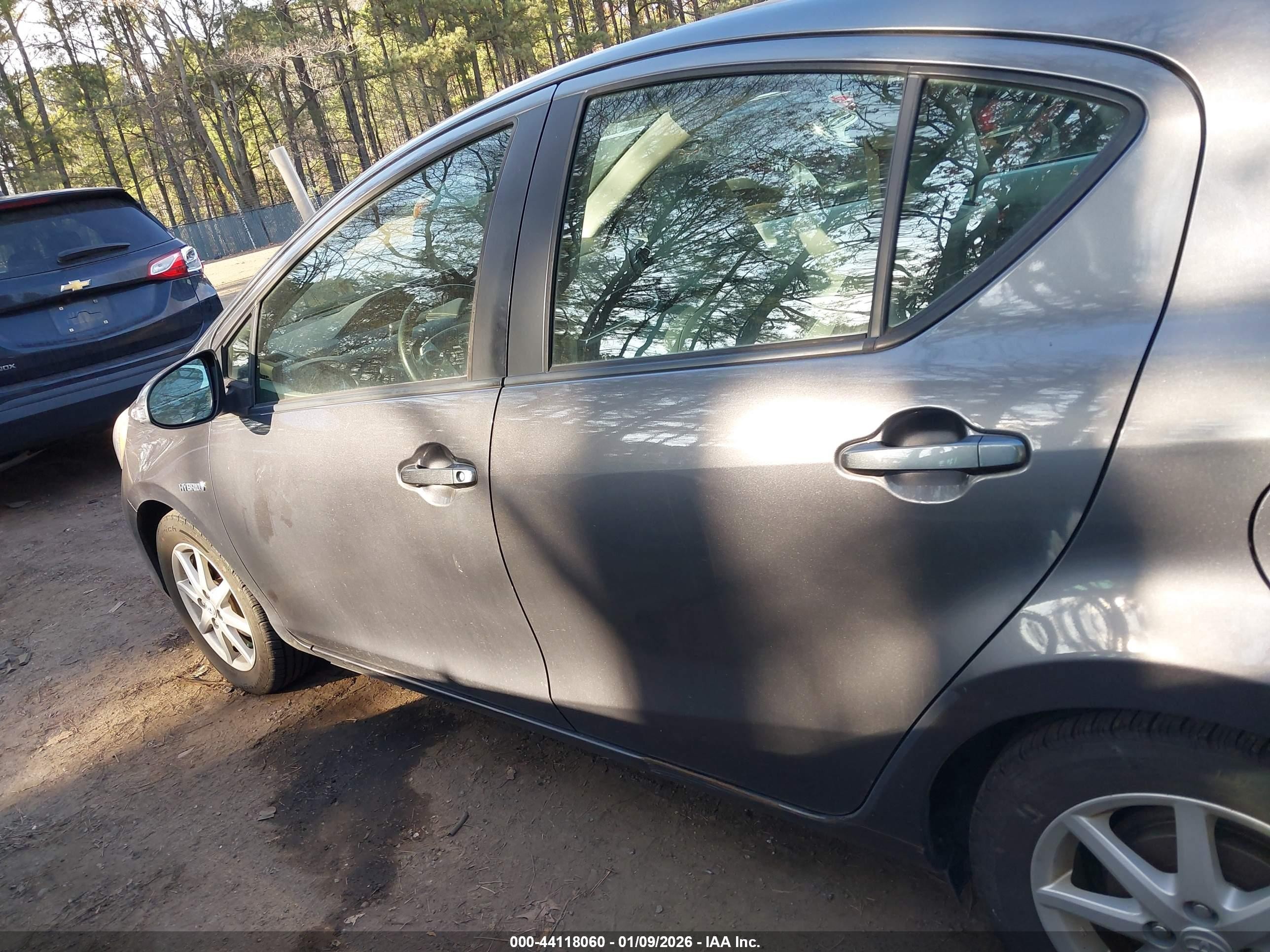 2014 Toyota Prius C Four Gray vin: JTDKDTB33E1069000