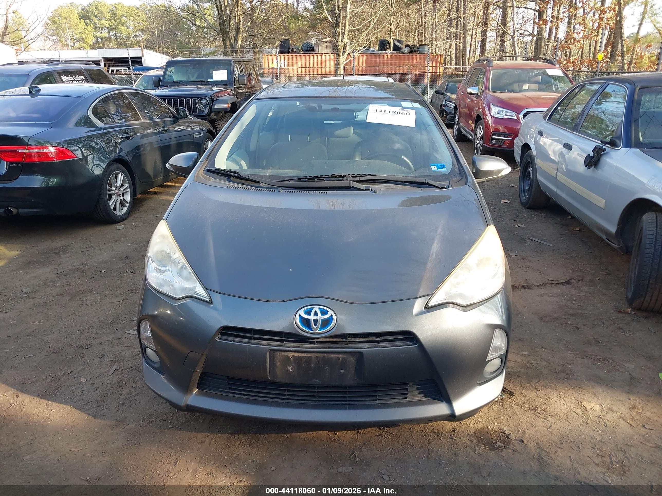2014 Toyota Prius C Four Gray vin: JTDKDTB33E1069000