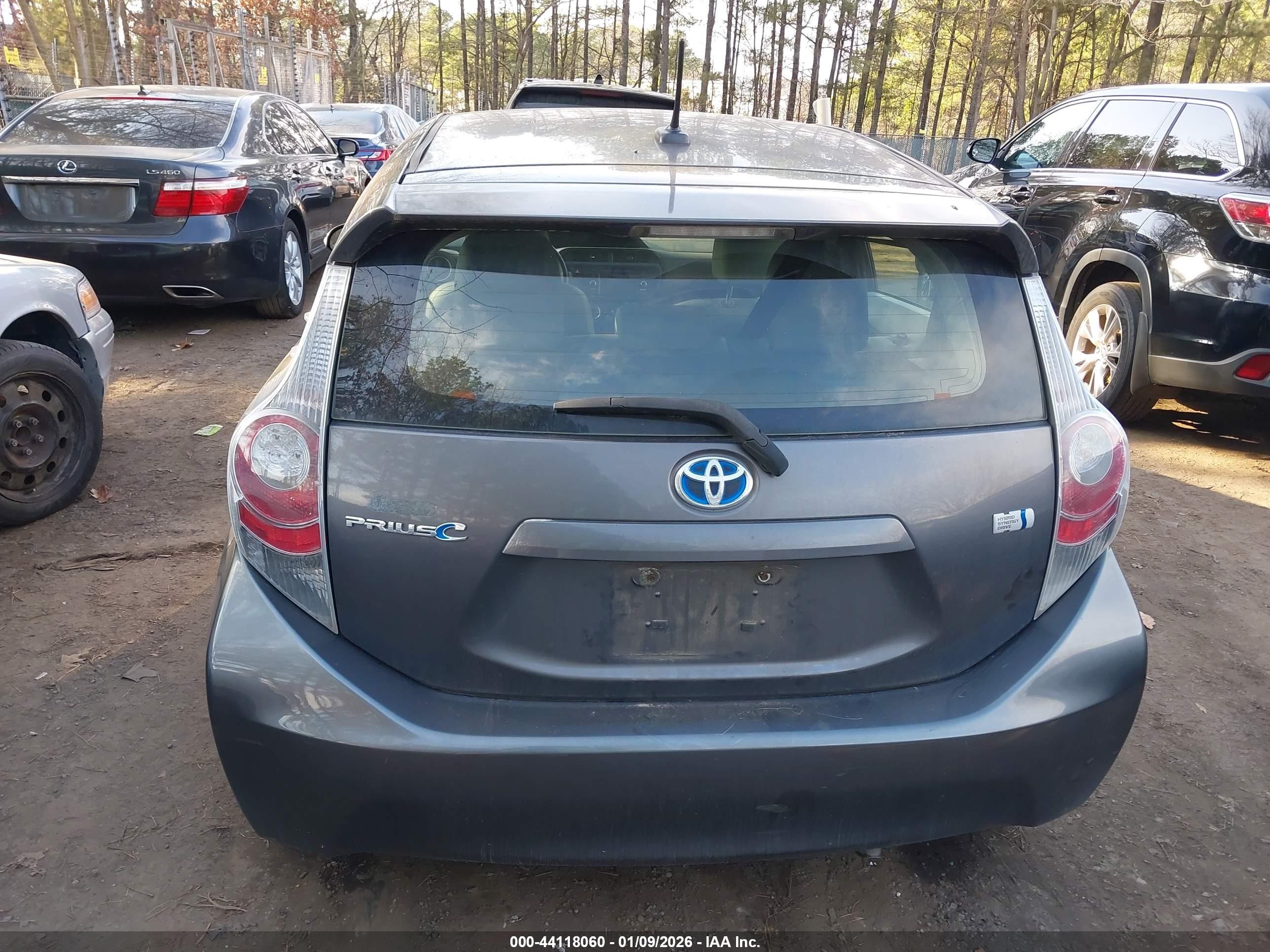 2014 Toyota Prius C Four Gray vin: JTDKDTB33E1069000