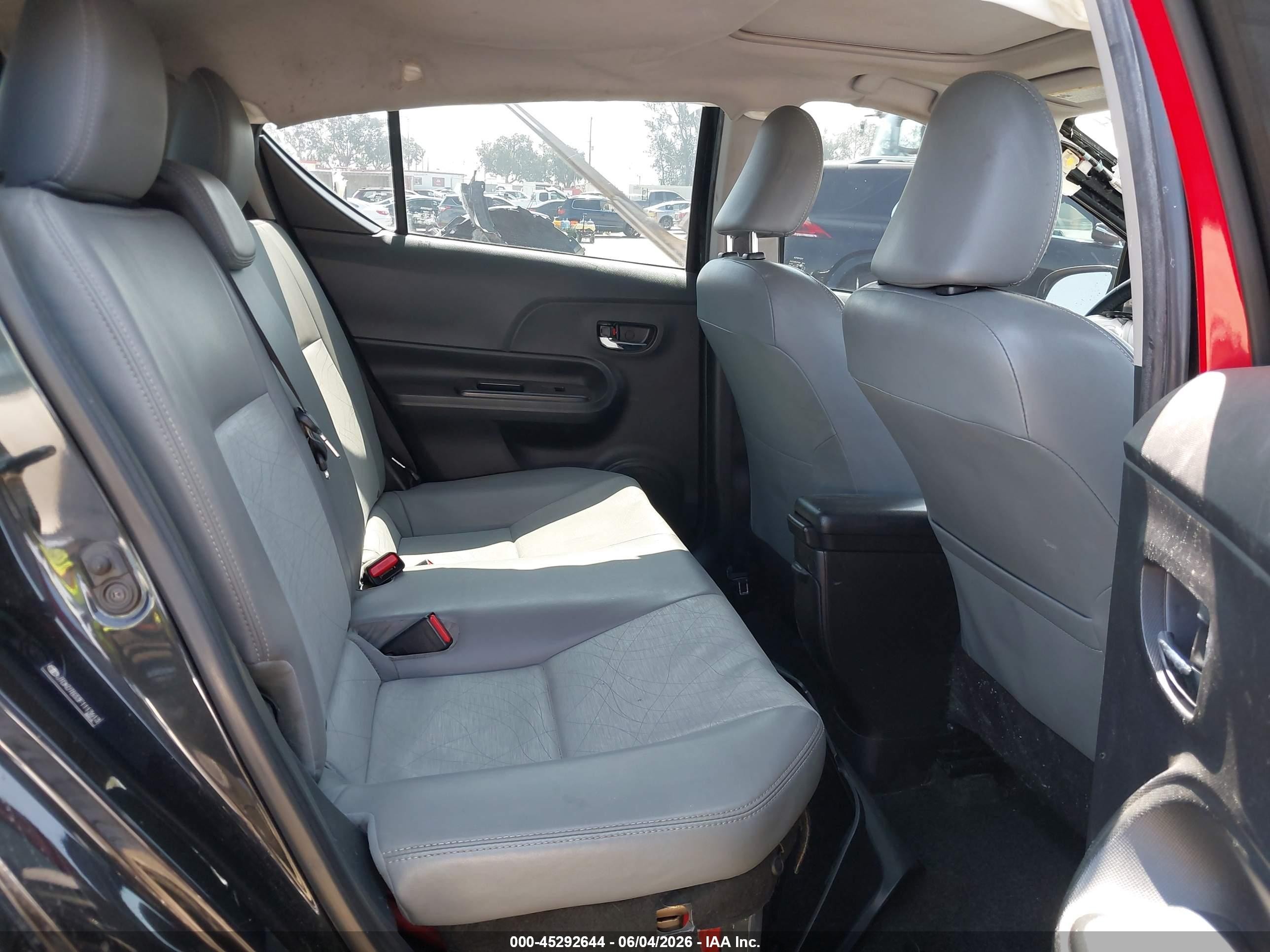2015 Toyota Prius C Four Black vin: JTDKDTB33F1113613