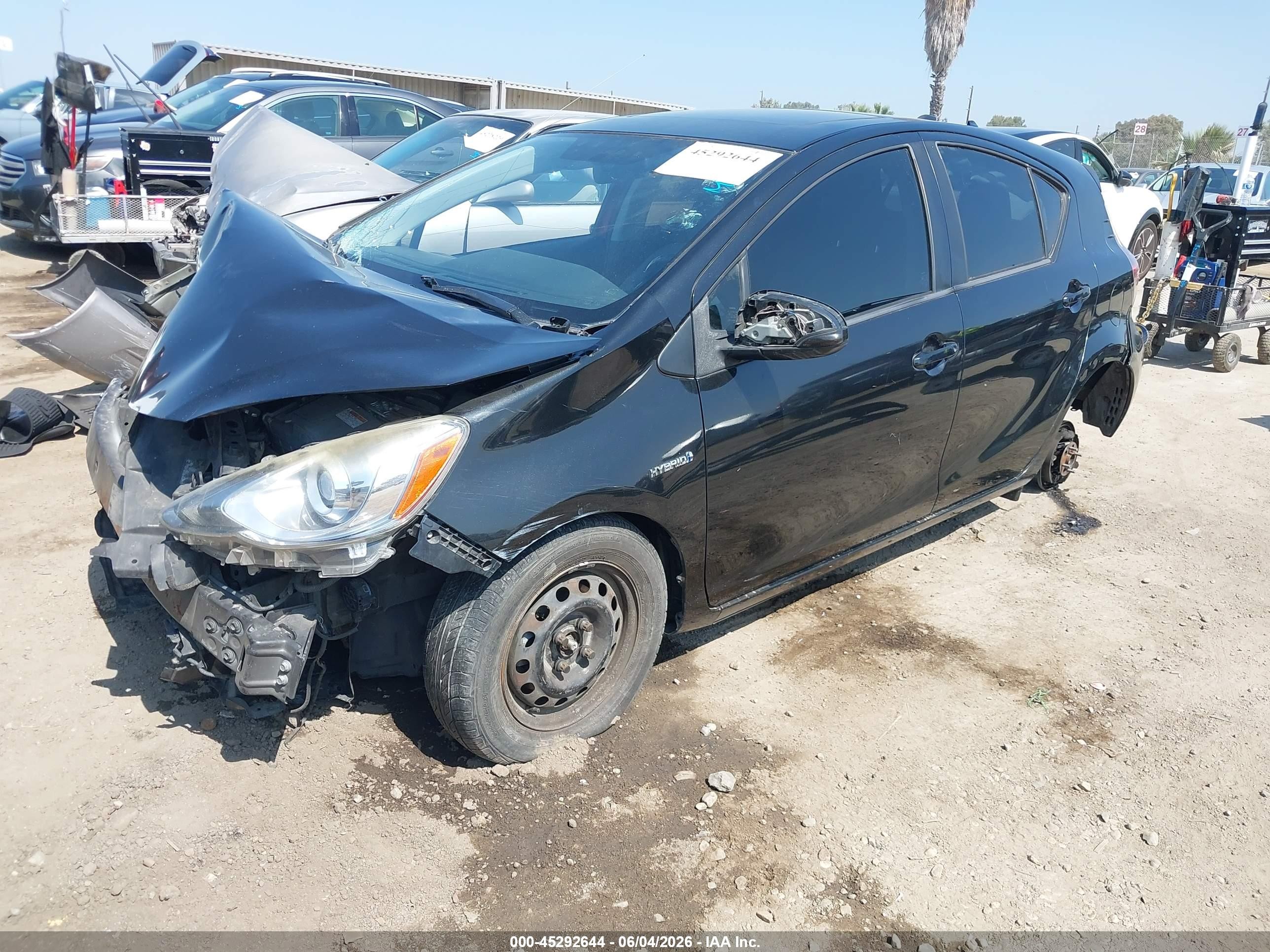 2015 Toyota Prius C Four Black vin: JTDKDTB33F1113613