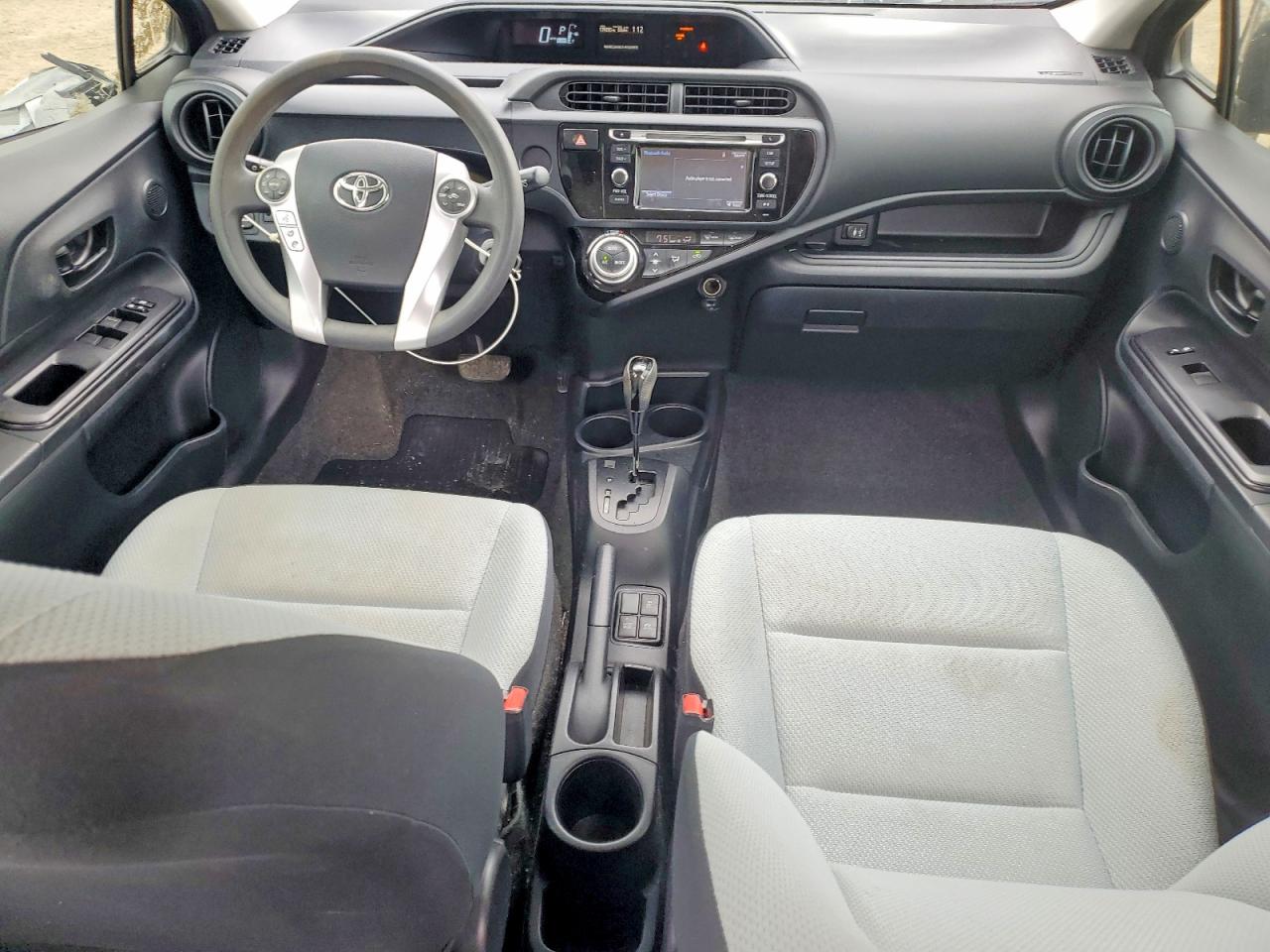 2015 Toyota Prius C One Gray vin: JTDKDTB33F1583074