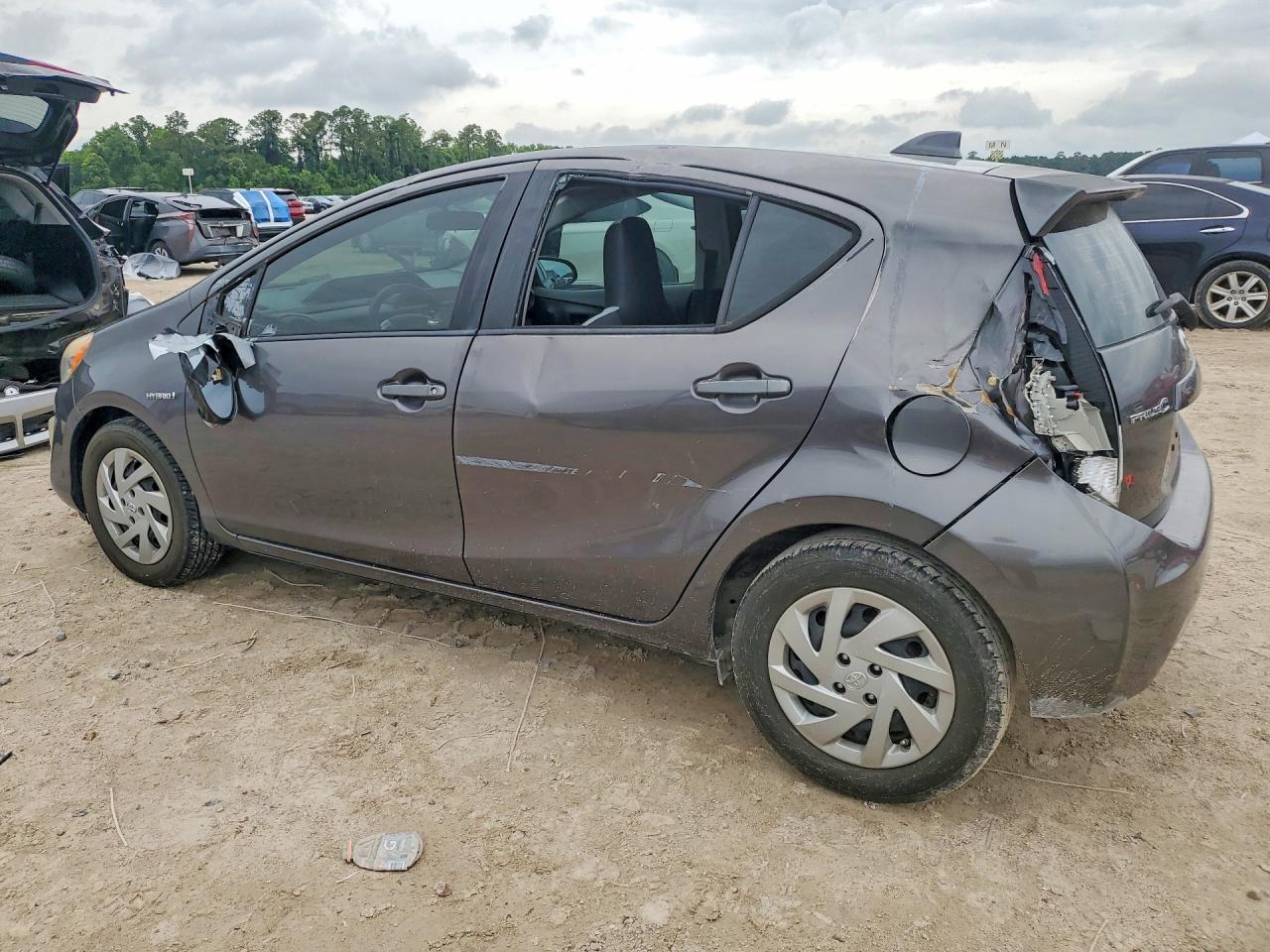 2015 Toyota Prius C One Gray vin: JTDKDTB33F1583074
