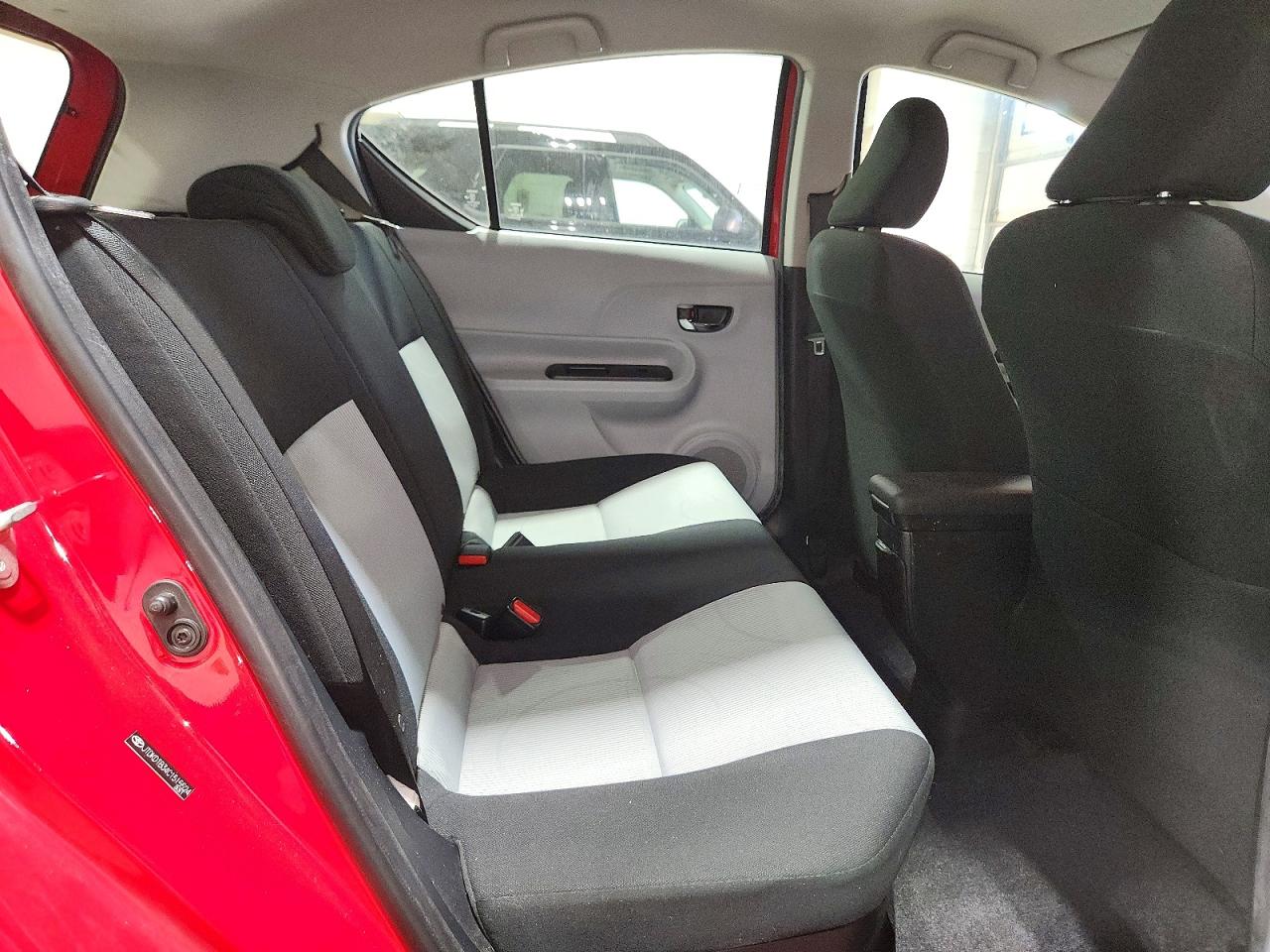 2012 Toyota Prius C Three Red vin: JTDKDTB34C1515524