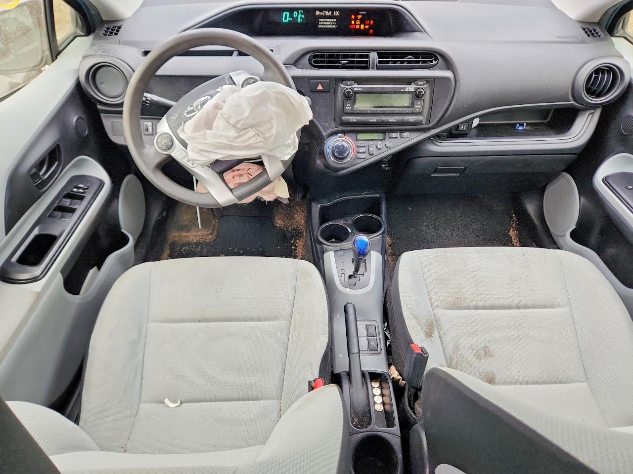 2013 Toyota Prius C One Blue vin: JTDKDTB34D1037557