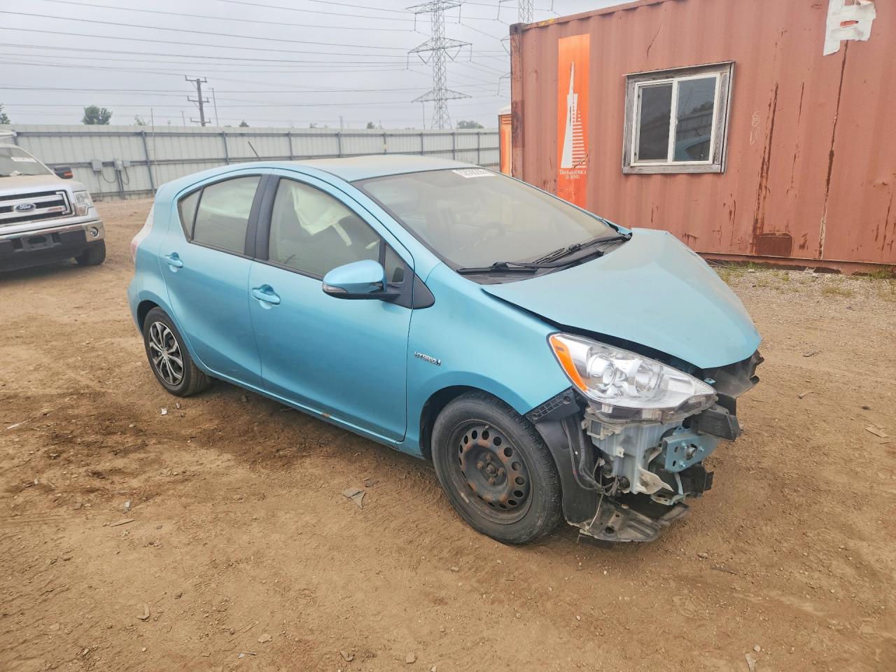 2013 Toyota Prius C One Blue vin: JTDKDTB34D1037557