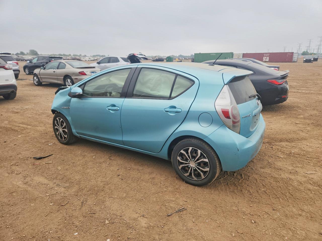 2013 Toyota Prius C One Blue vin: JTDKDTB34D1037557