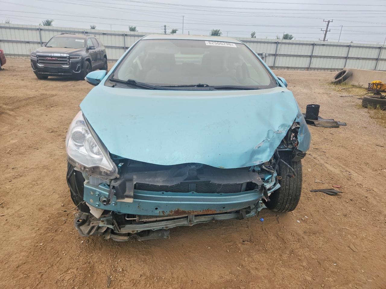 2013 Toyota Prius C One Blue vin: JTDKDTB34D1037557