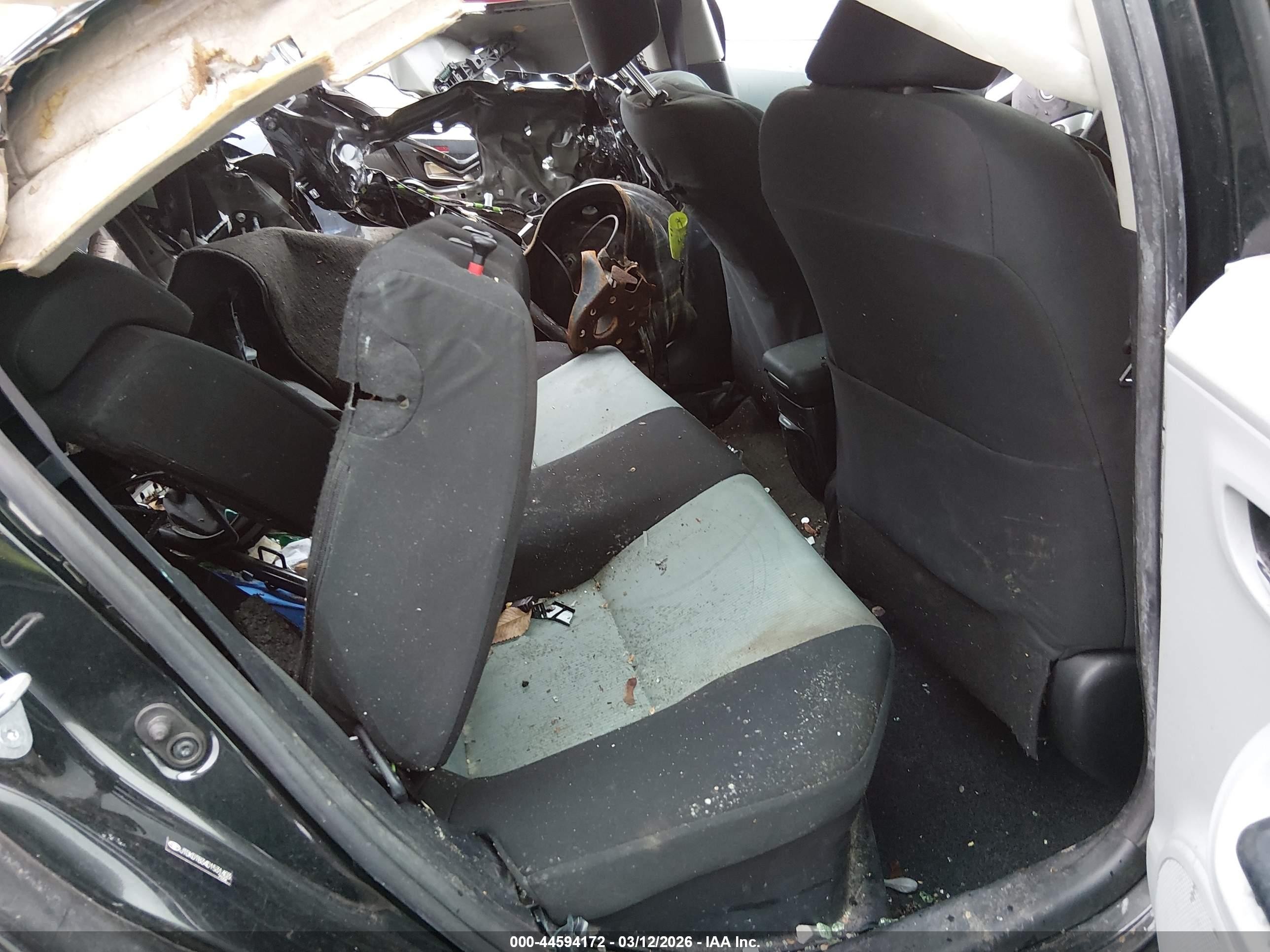 2013 Toyota Prius C Two Черный vin: JTDKDTB34D1531403