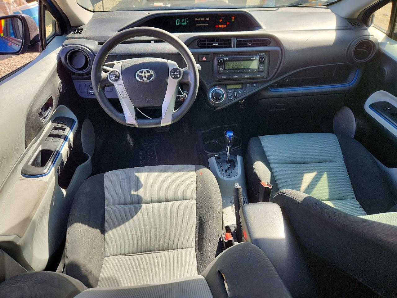 2013 Toyota Prius C Two Blue vin: JTDKDTB34D1554292