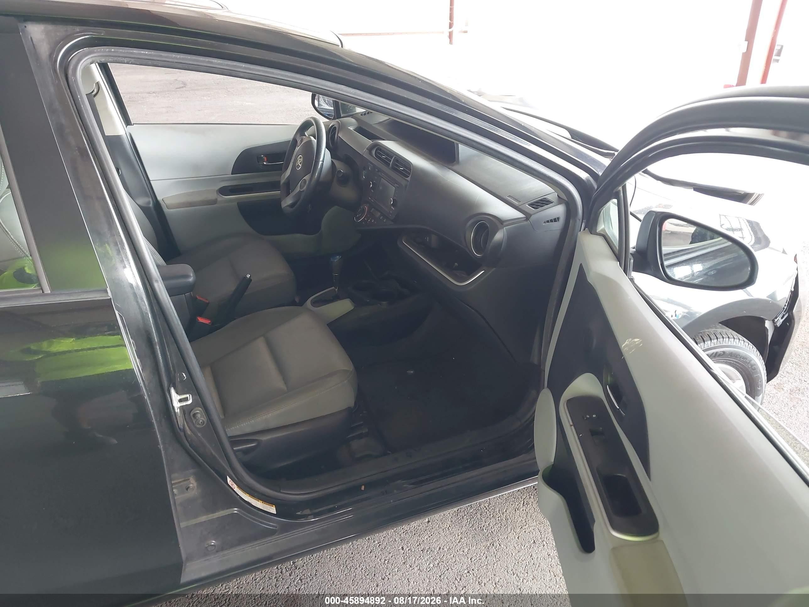 2014 Toyota Prius C Four Black vin: JTDKDTB34E1069894