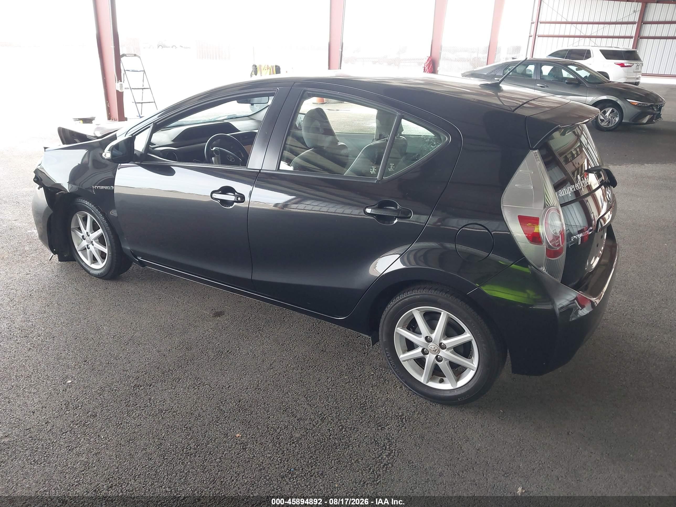 2014 Toyota Prius C Four Black vin: JTDKDTB34E1069894