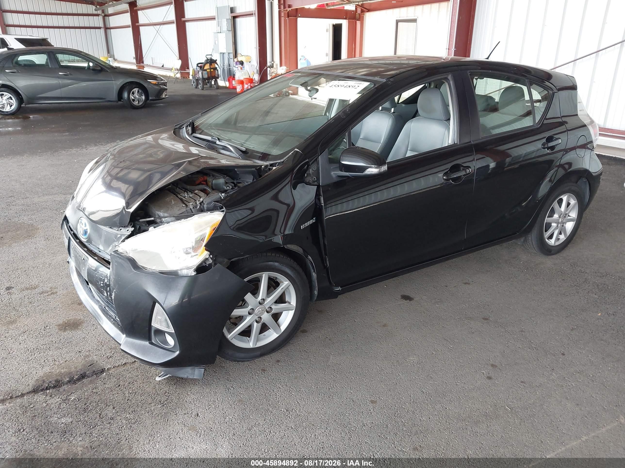 2014 Toyota Prius C Four Black vin: JTDKDTB34E1069894