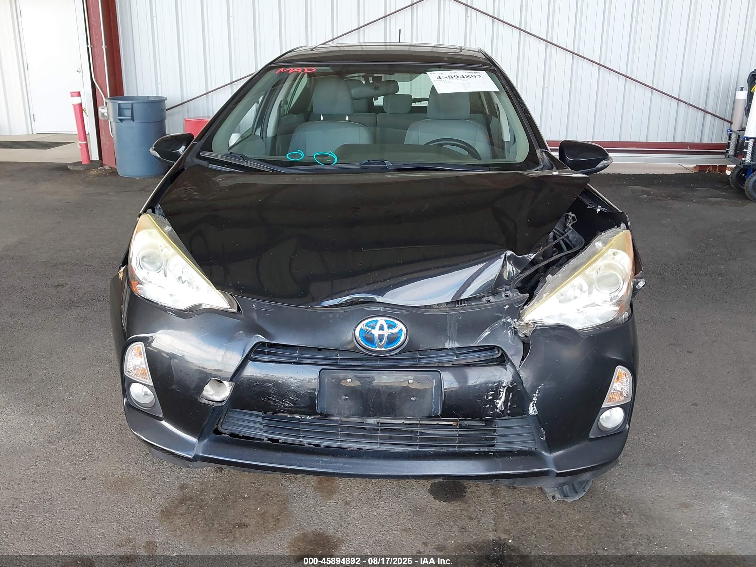 2014 Toyota Prius C Four Black vin: JTDKDTB34E1069894