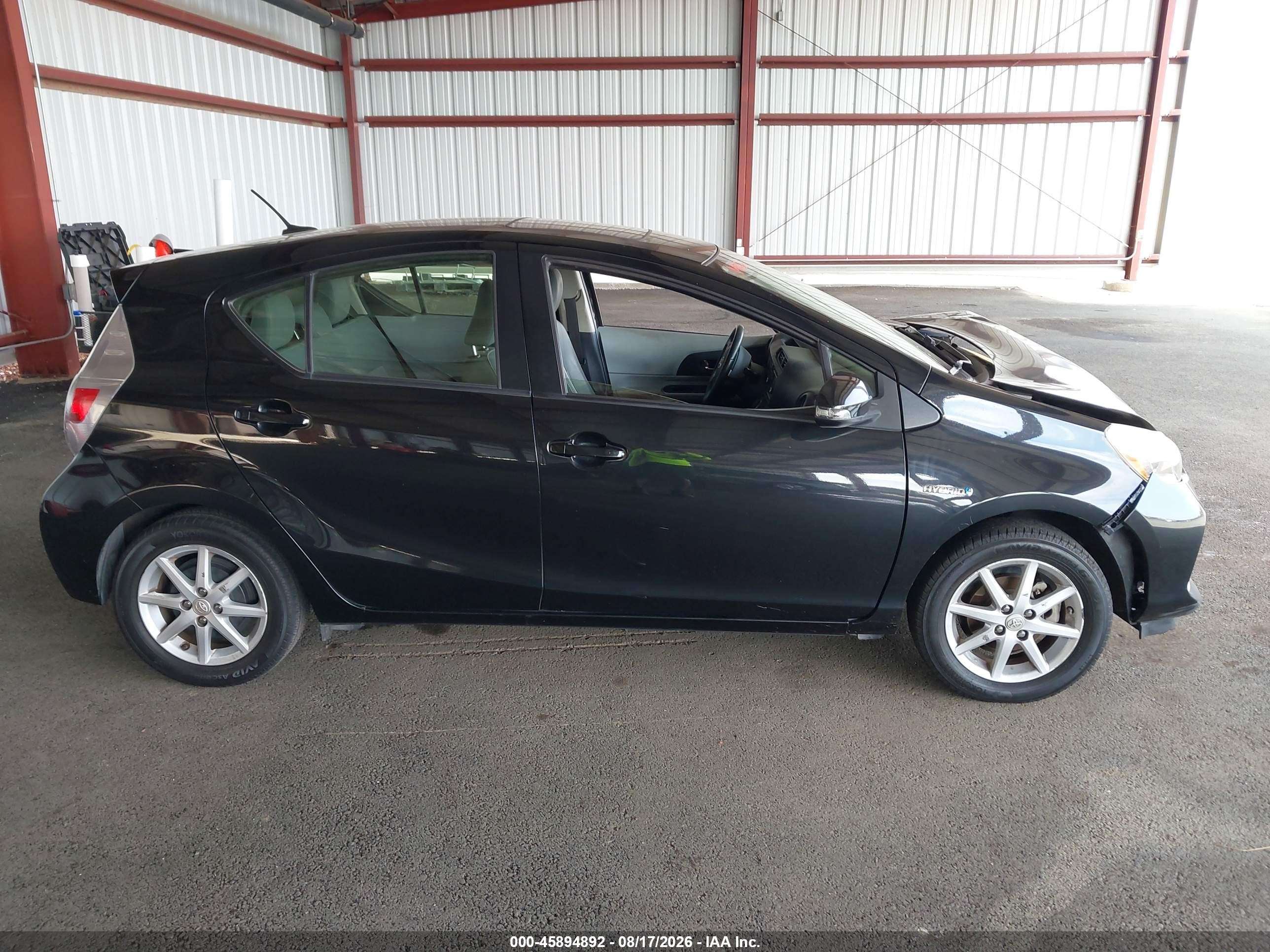 2014 Toyota Prius C Four Black vin: JTDKDTB34E1069894