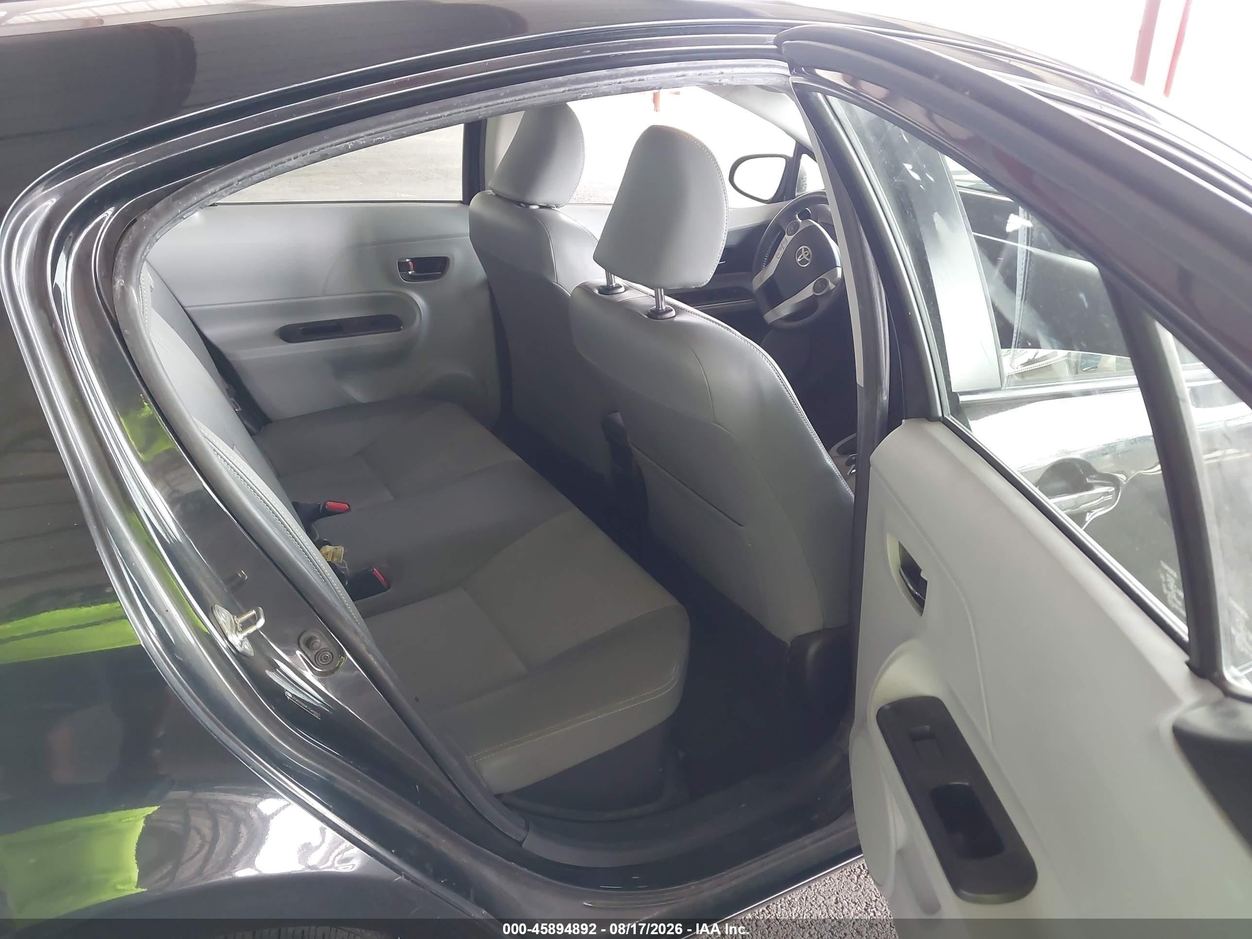 2014 Toyota Prius C Four Black vin: JTDKDTB34E1069894