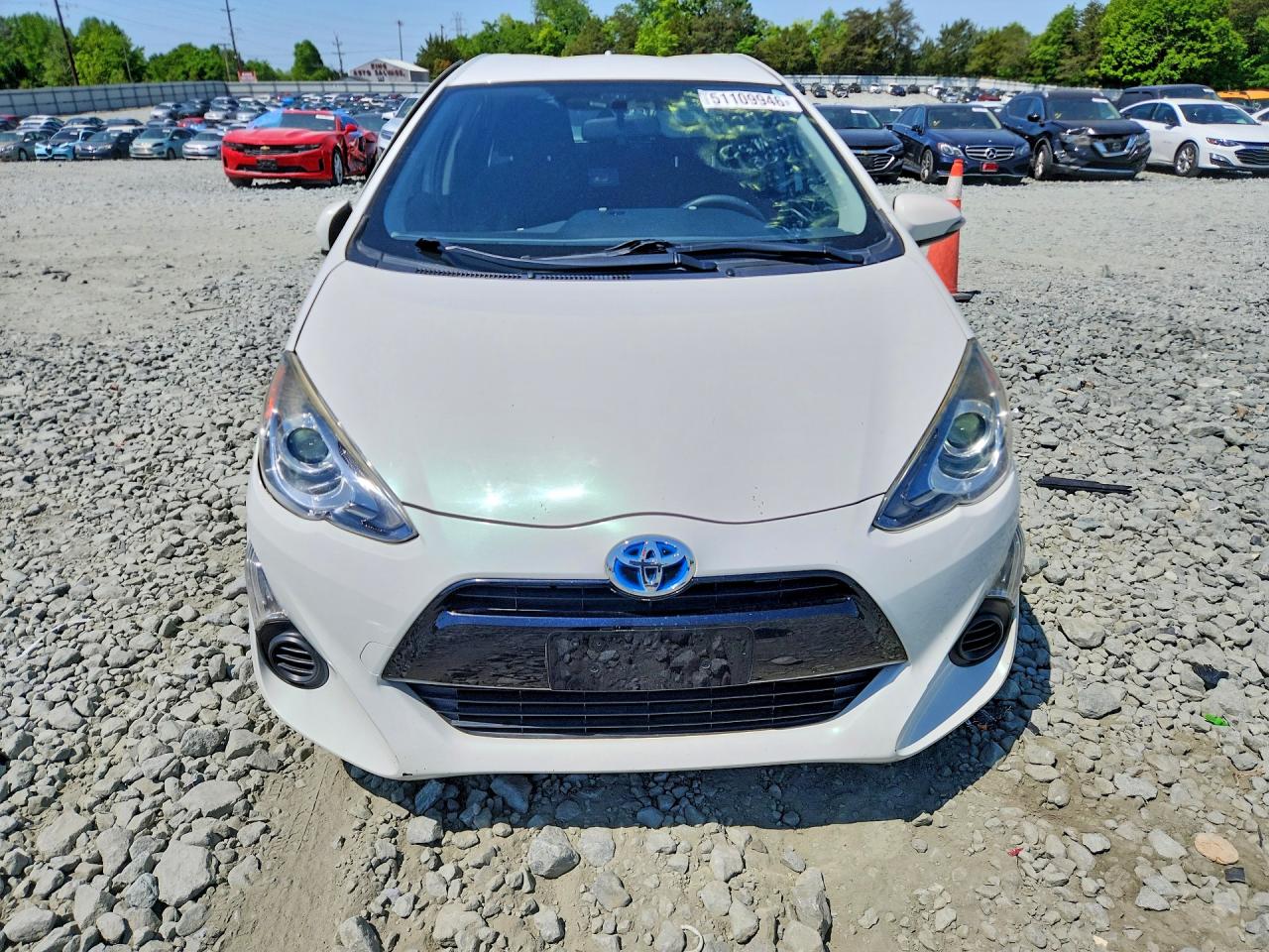 2015 Toyota Prius C Two White vin: JTDKDTB34F1577705