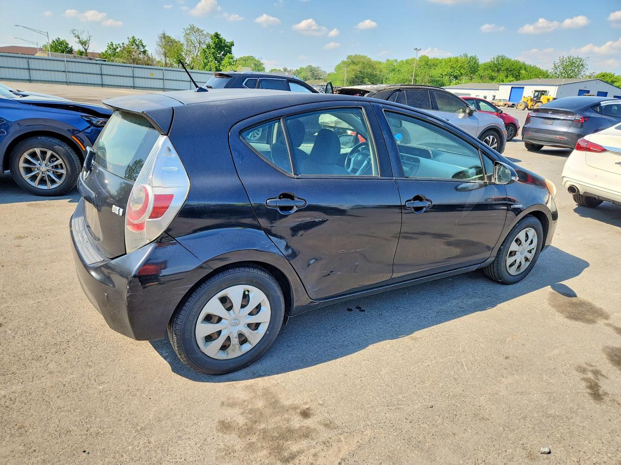 2012 Toyota Prius C Two Charcoal vin: JTDKDTB35C1019700