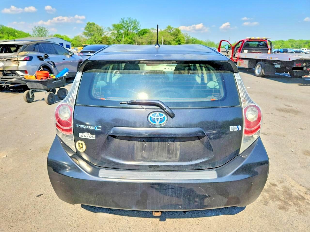 2012 Toyota Prius C Two Charcoal vin: JTDKDTB35C1019700