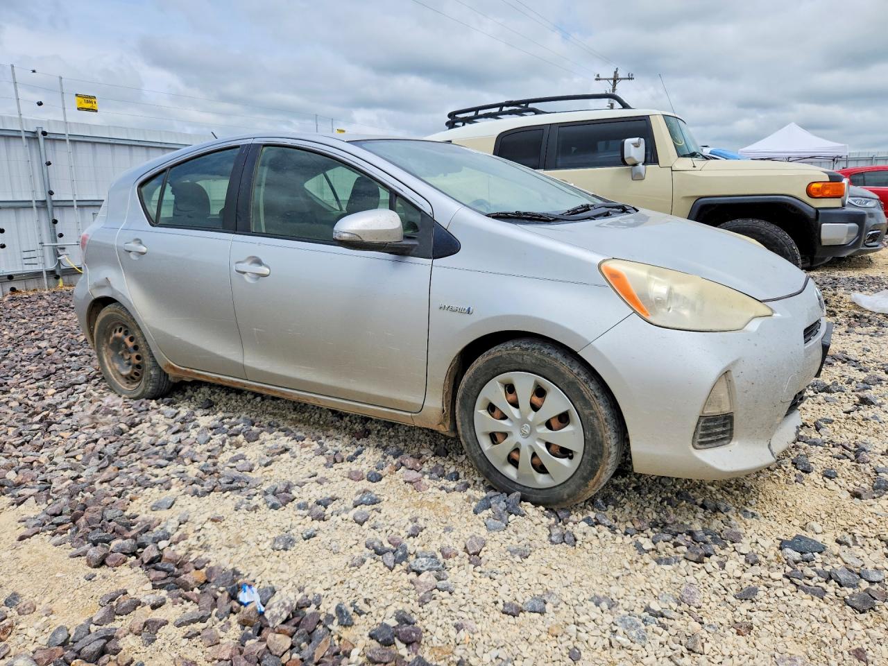 2012 Toyota Prius C Two Silver vin: JTDKDTB35C1023035