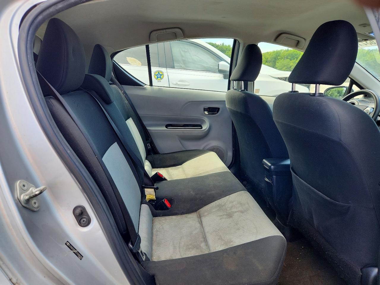 2012 Toyota Prius C Three Silver vin: JTDKDTB35C1509232