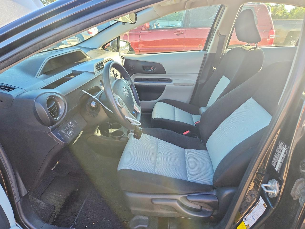 2012 Toyota Prius C Three Black vin: JTDKDTB35C1525981