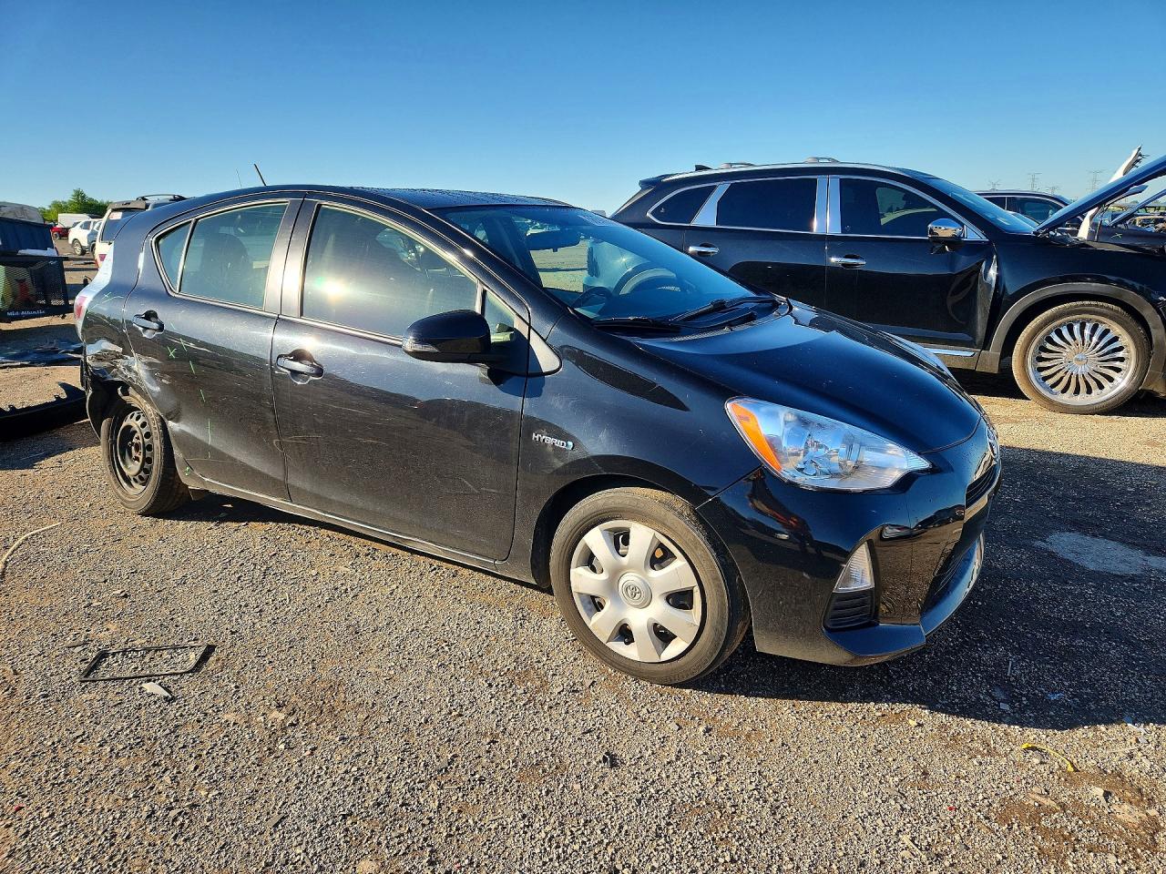 2012 Toyota Prius C Three Black vin: JTDKDTB35C1525981