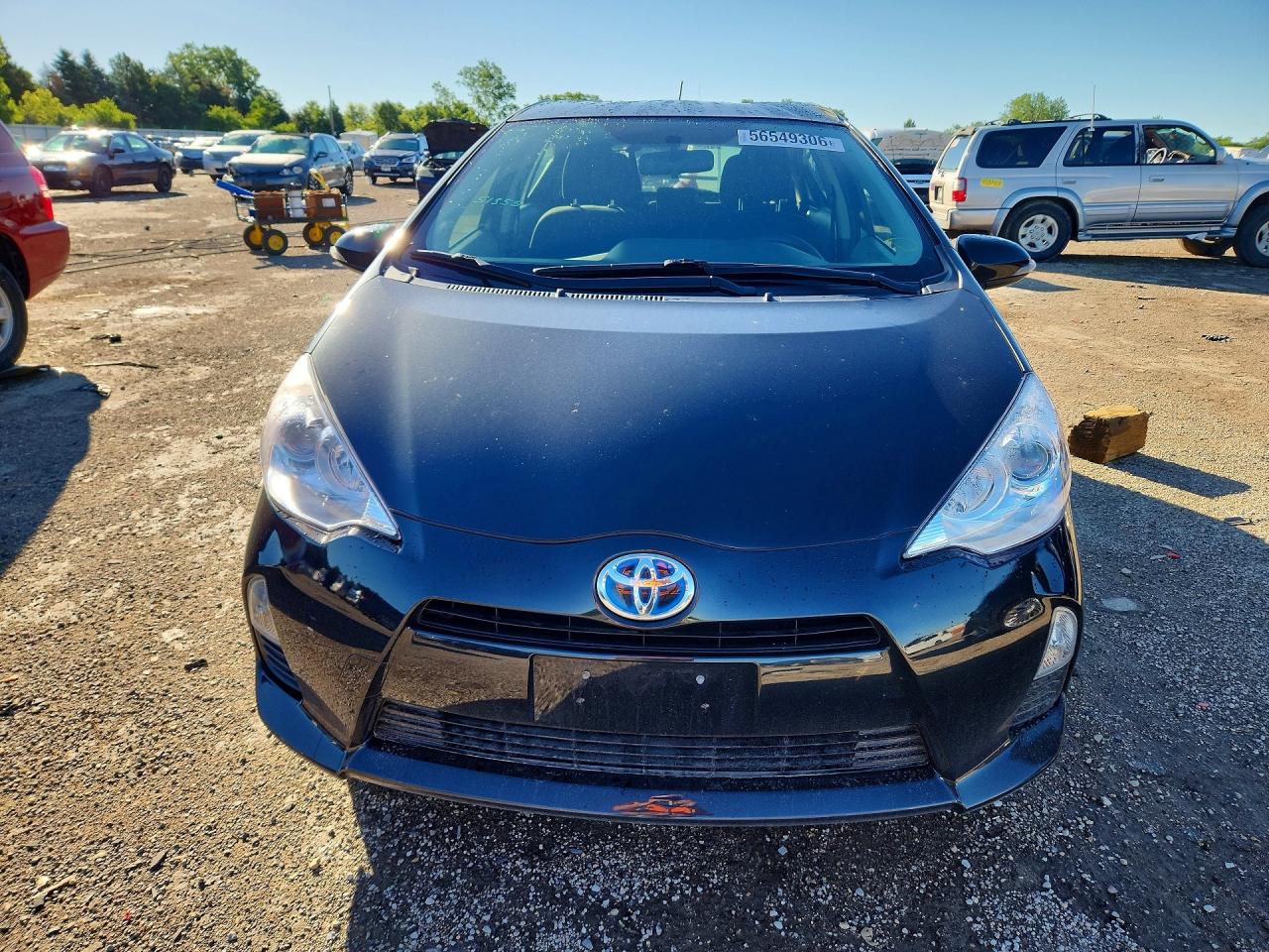 2012 Toyota Prius C Three Black vin: JTDKDTB35C1525981