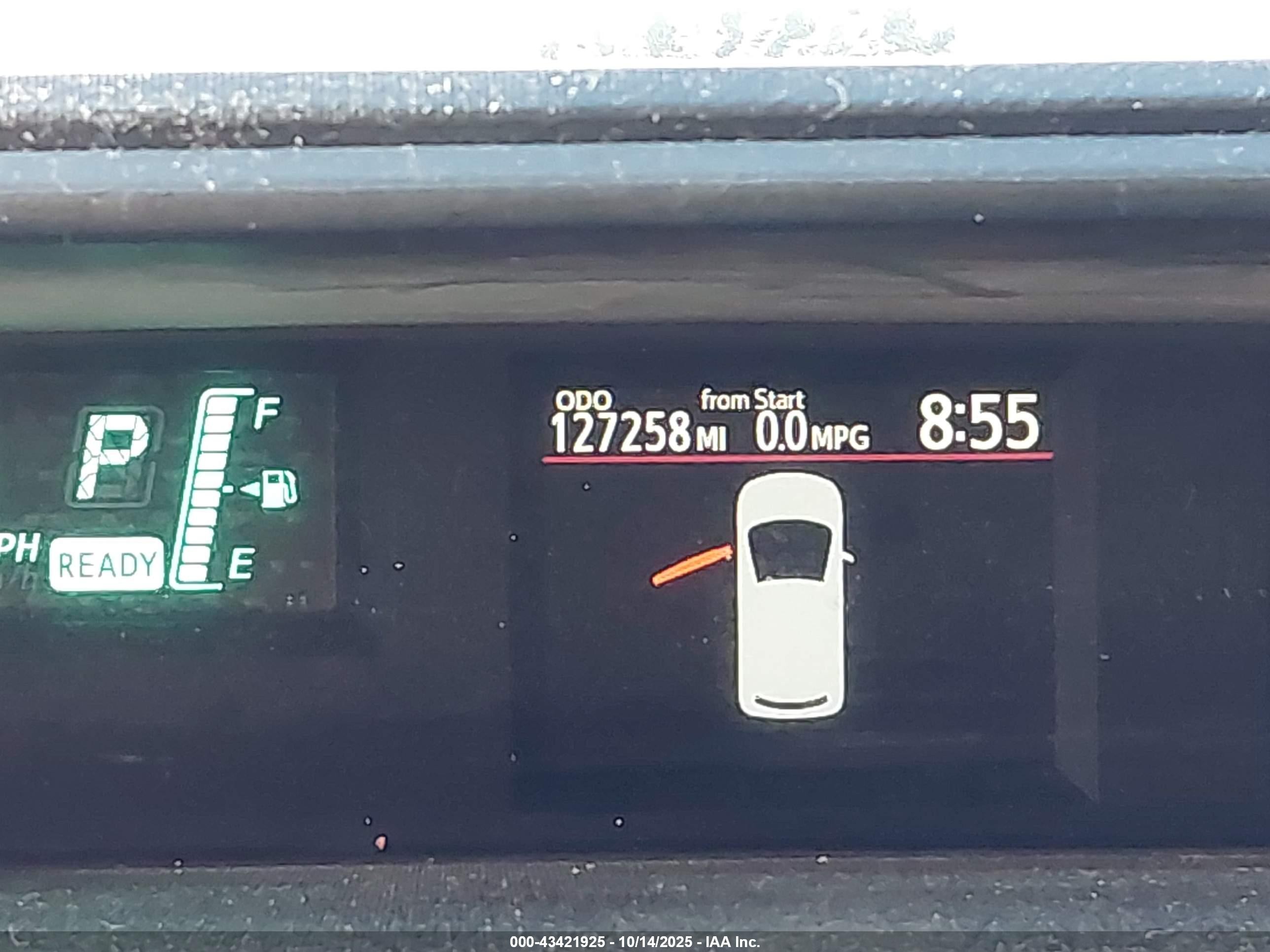 2013 Toyota Prius C Four Серебряный vin: JTDKDTB35D1036319
