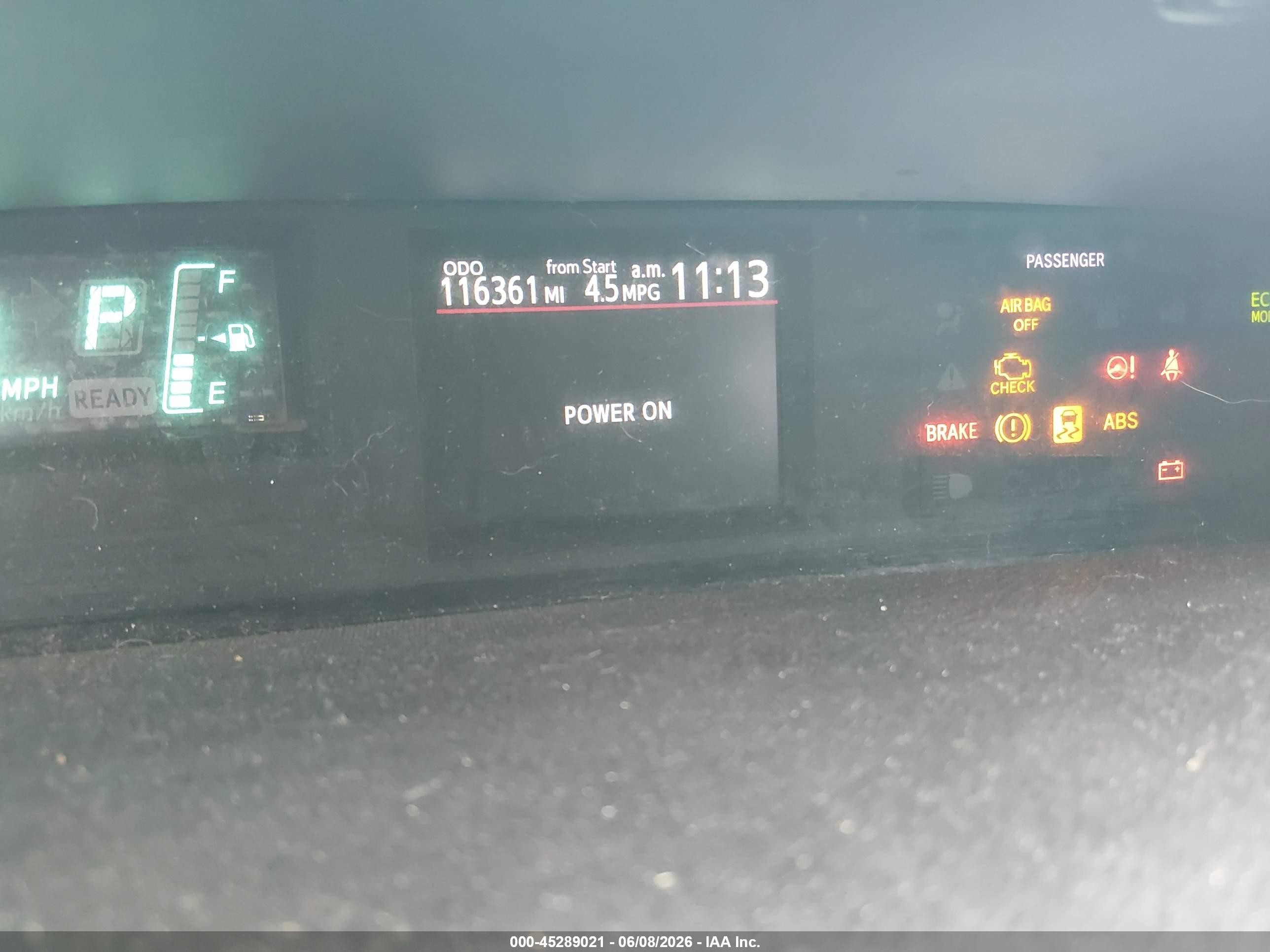 2013 Toyota Prius C Four Бирюзовый vin: JTDKDTB35D1052505