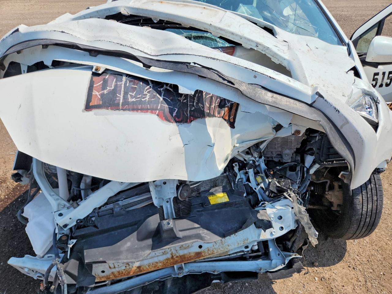 2014 Toyota Prius C Two White vin: JTDKDTB35E1069578