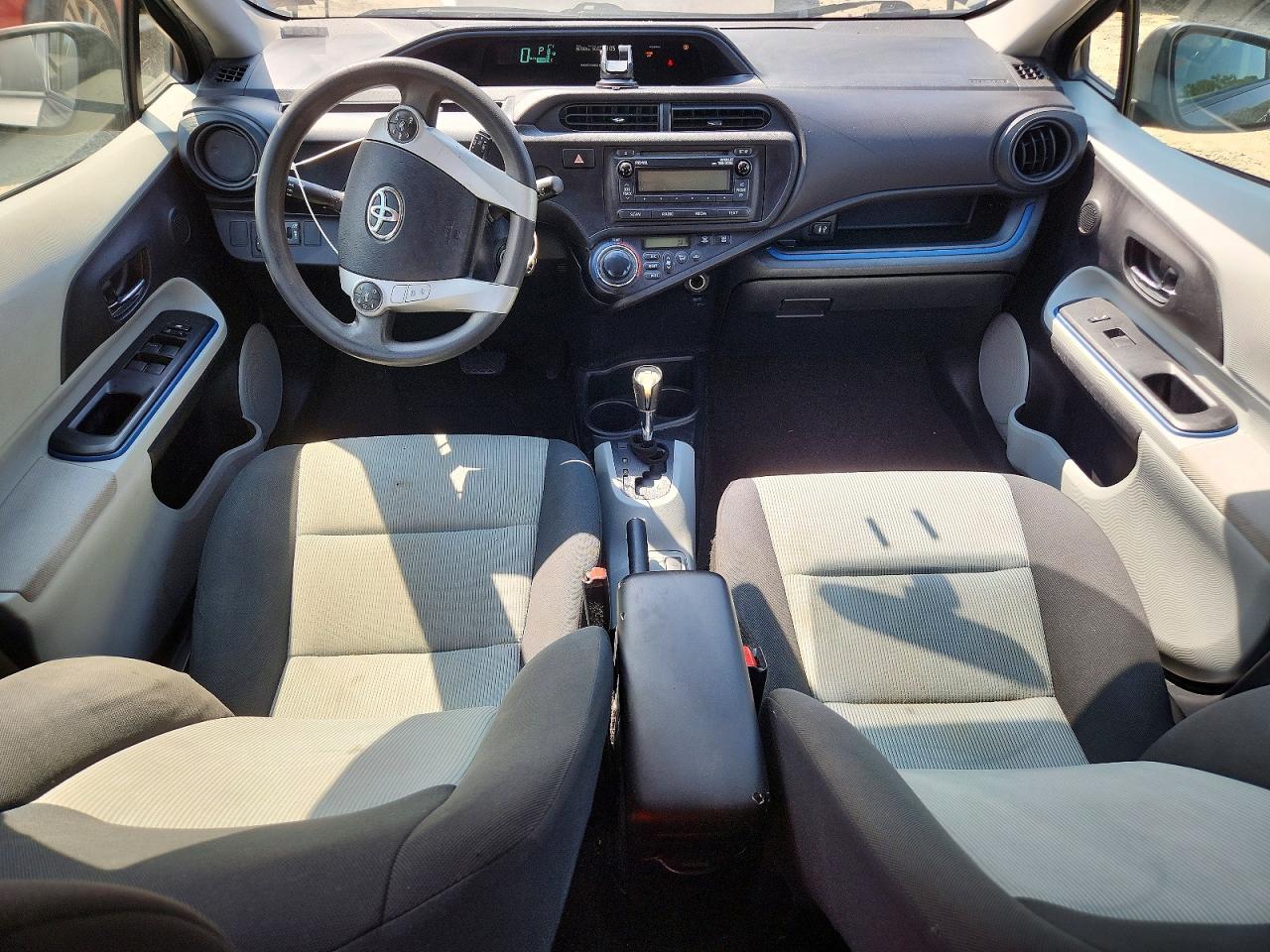 2013 Toyota Prius C Two Gray vin: JTDKDTB36D1540653
