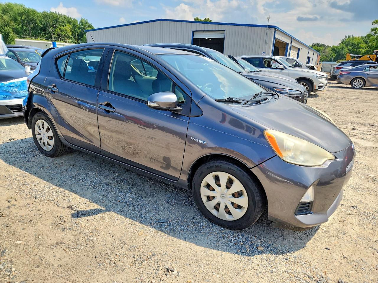 2013 Toyota Prius C Two Gray vin: JTDKDTB36D1540653