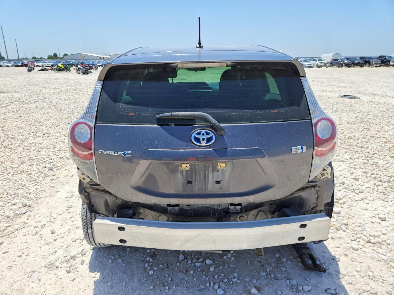 2013 Toyota Prius C Two Gray vin: JTDKDTB36D1544959
